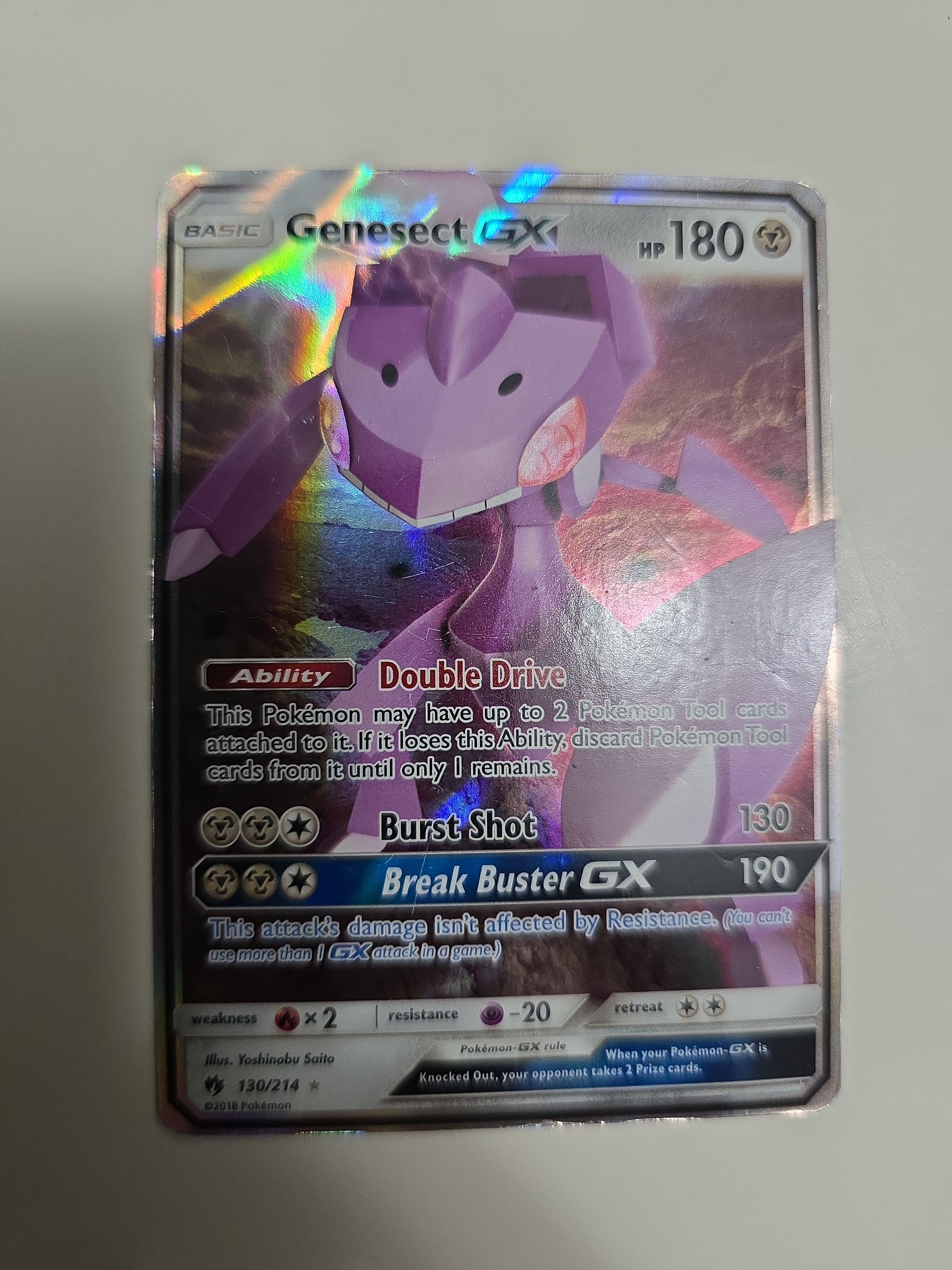 Genesect GX – 130/214 – Lost Thunder – Ultra Rare GX