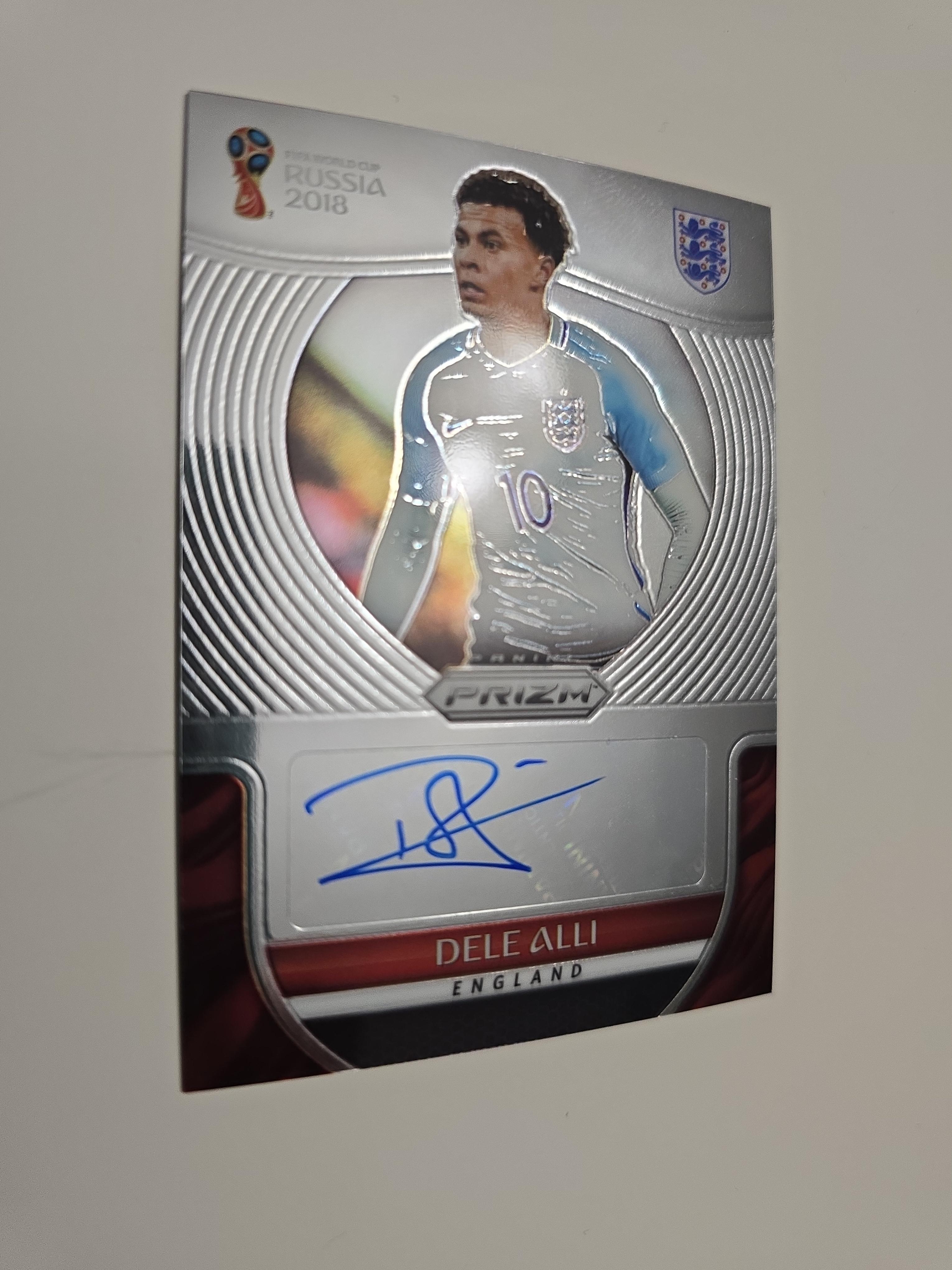 2018 Panini Prizm World Cup Dele Alli Auto – England | On-Card Autograph (S-DA)