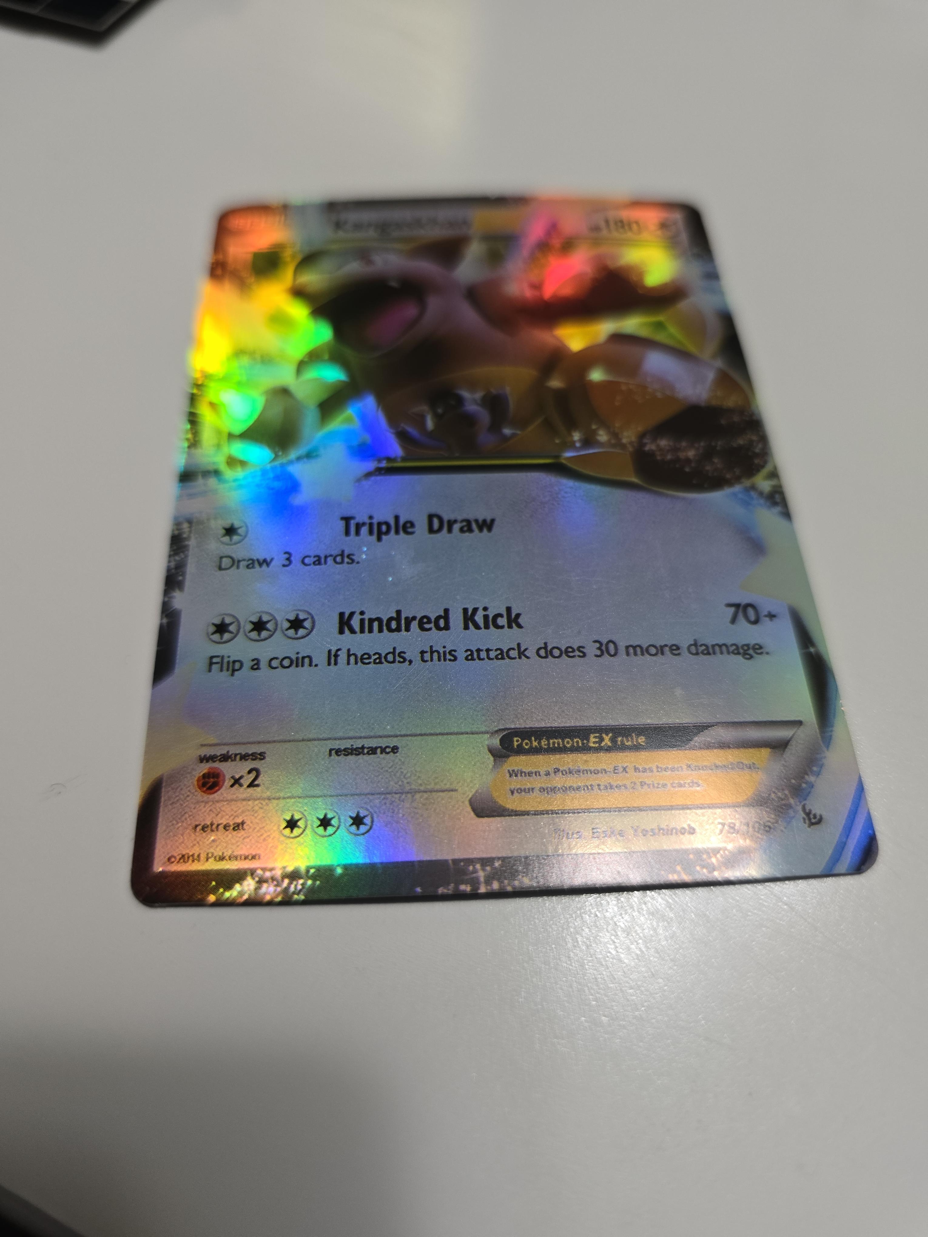 Kangaskhan EX – 78/106 – XY: Flashfire – Full Art Pokémon EX