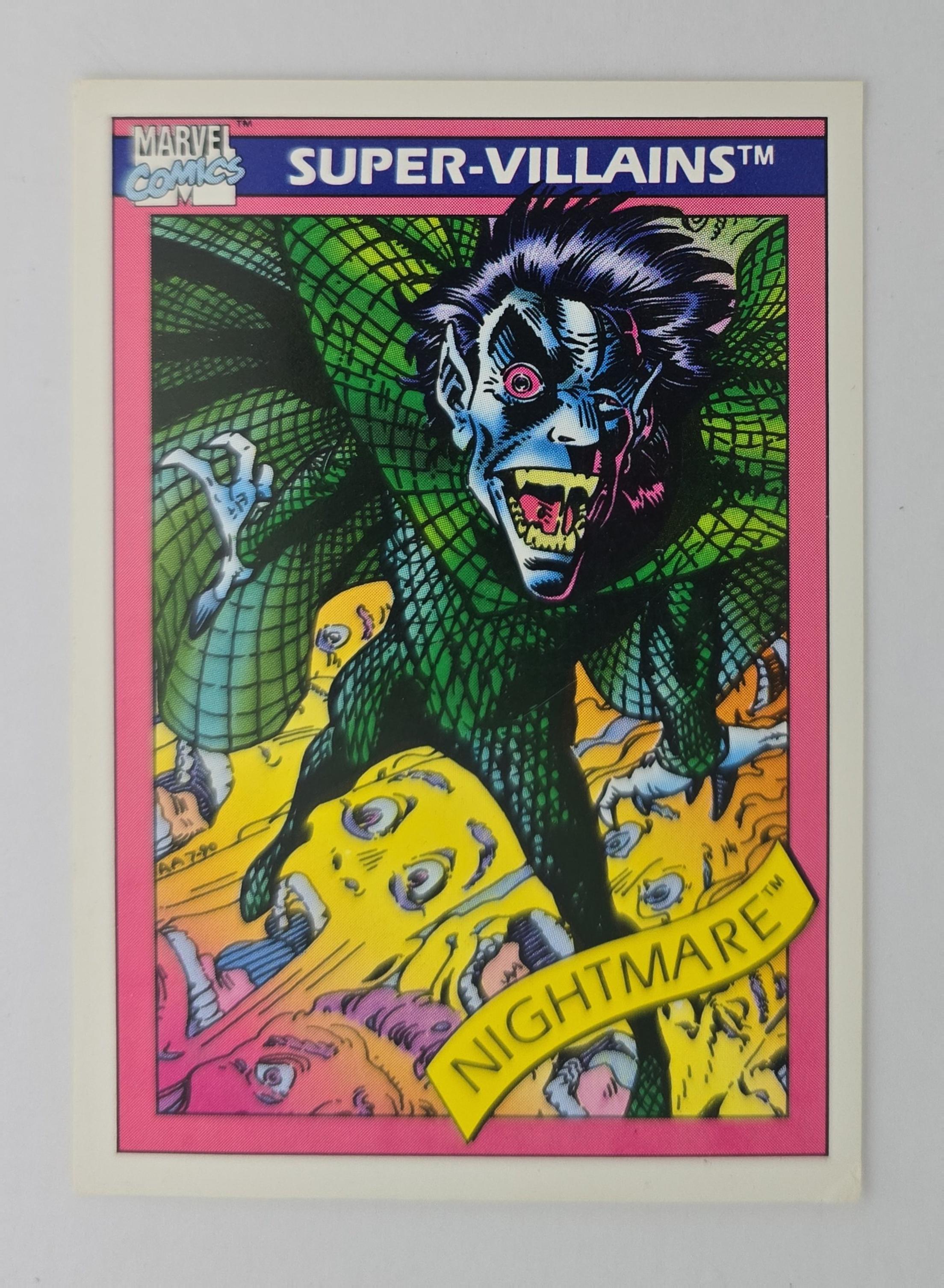 Nightmare – 1990 Marvel Super-Villains #56 – Doctor Strange Arch-Enemy – Impel Trading Card