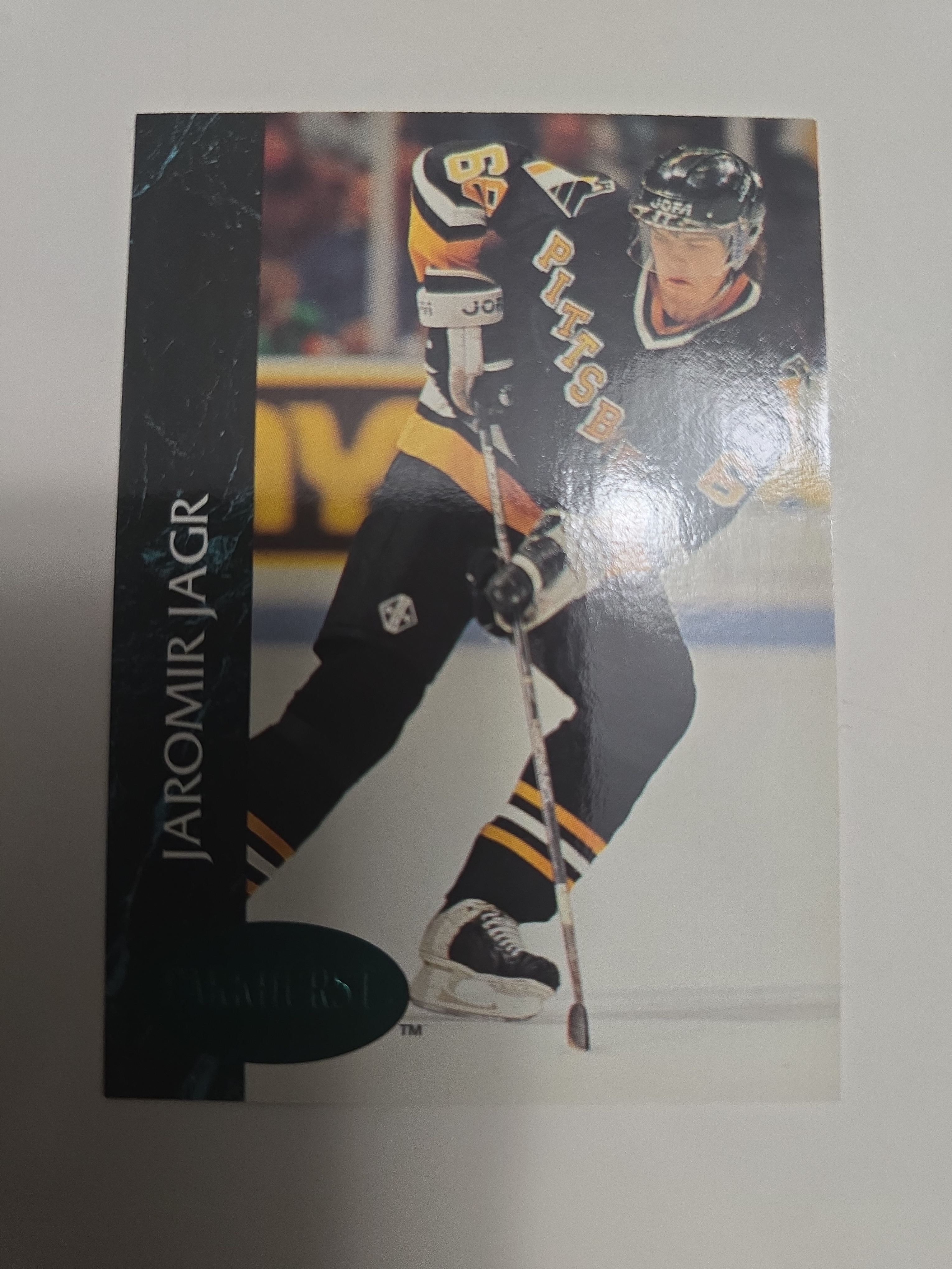1993–94 Parkhurst Jaromír Jágr #135 – Pittsburgh Penguins | Hall of Fame Legend