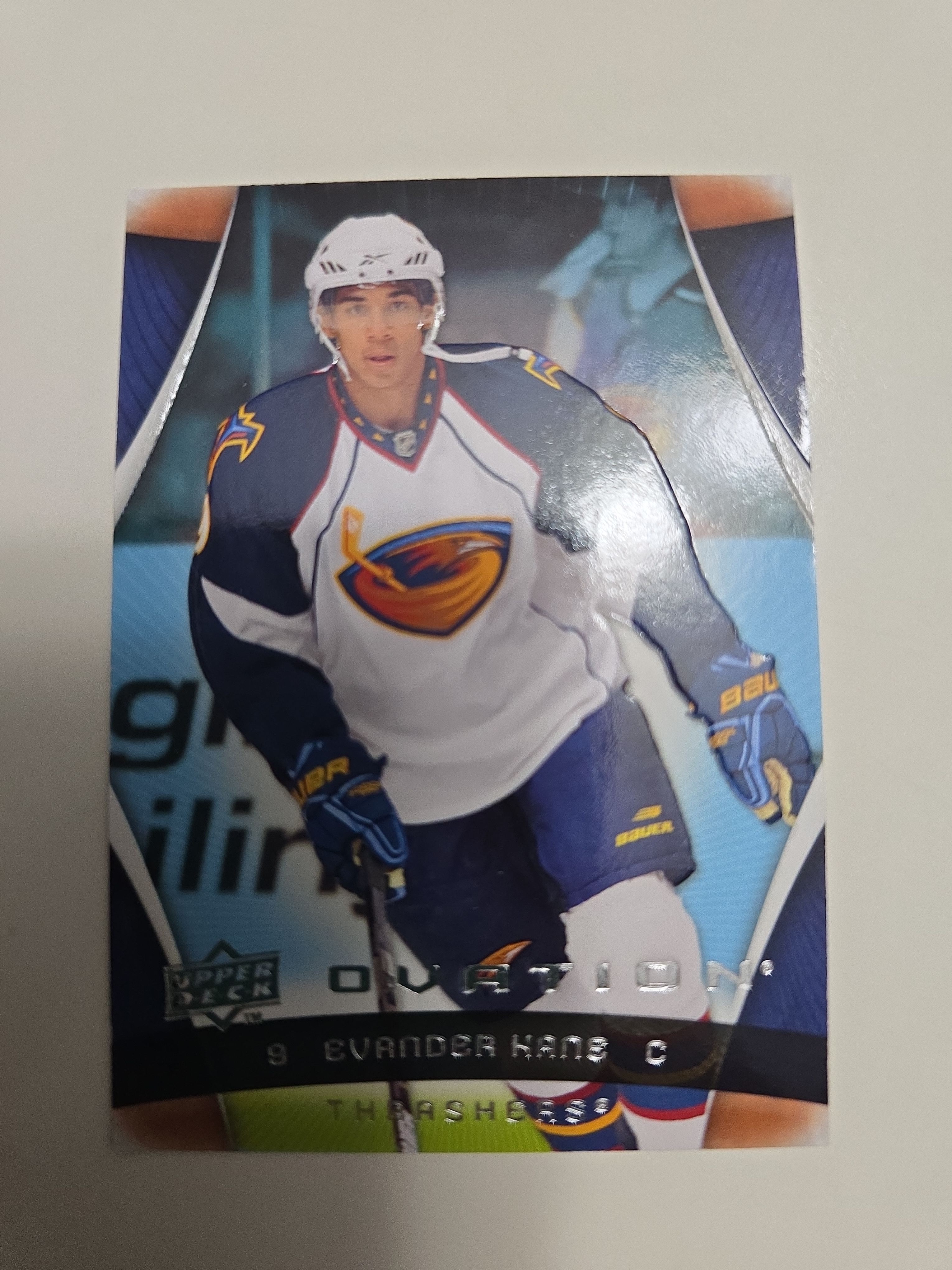 2009–10 Upper Deck Ovation Evander Kane #43 – WHL Vancouver Giants (Embossed)