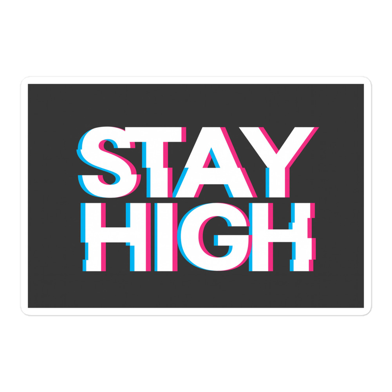 Bubble-free stickers