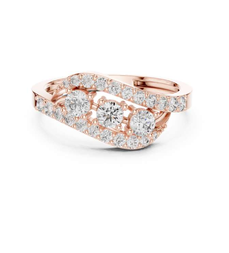 Rose Gold Diamond Ring