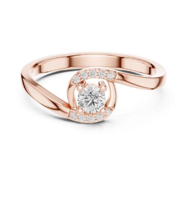 Rose Gold Diamond Ring