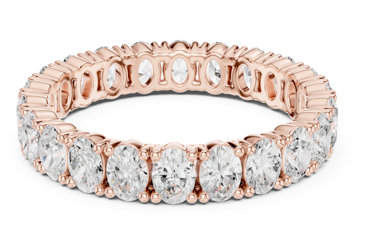 Rose Gold Diamond Eternity Ring