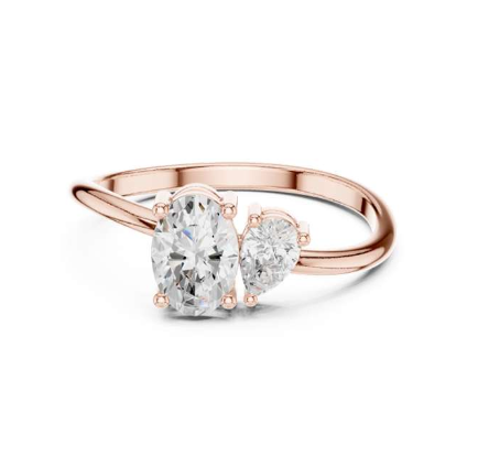 Rose Gold Diamond Ring
