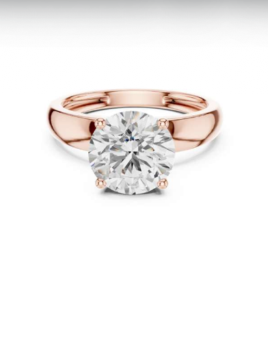 Rose Gold Diamond Ring
