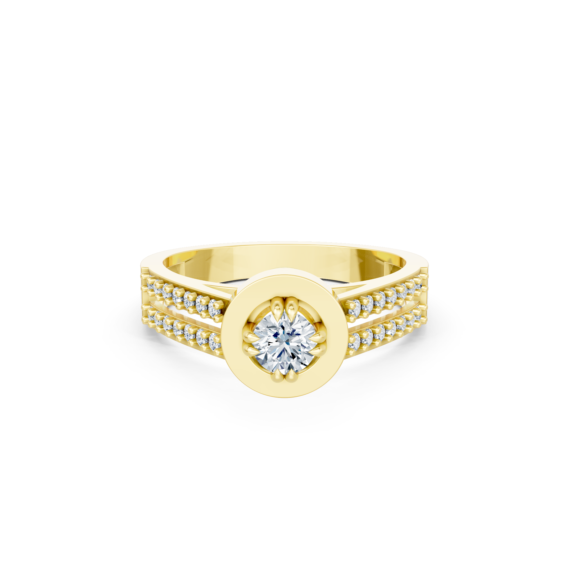 Gold Diamond Ring