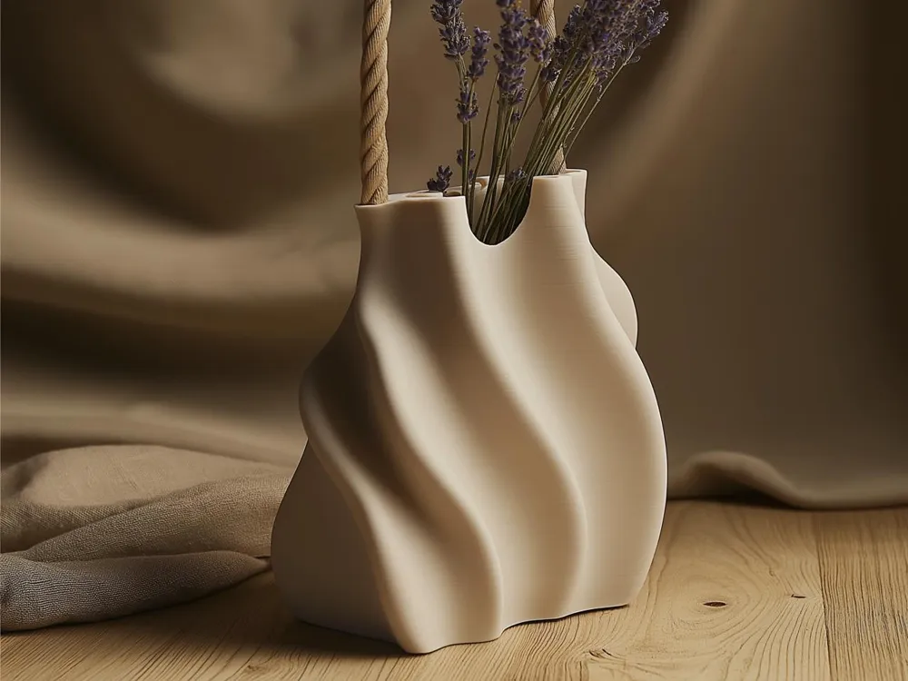 Drape Tote Vase