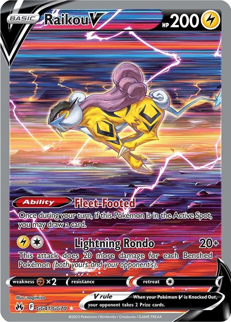 Raikou V Full Art (Alterno)