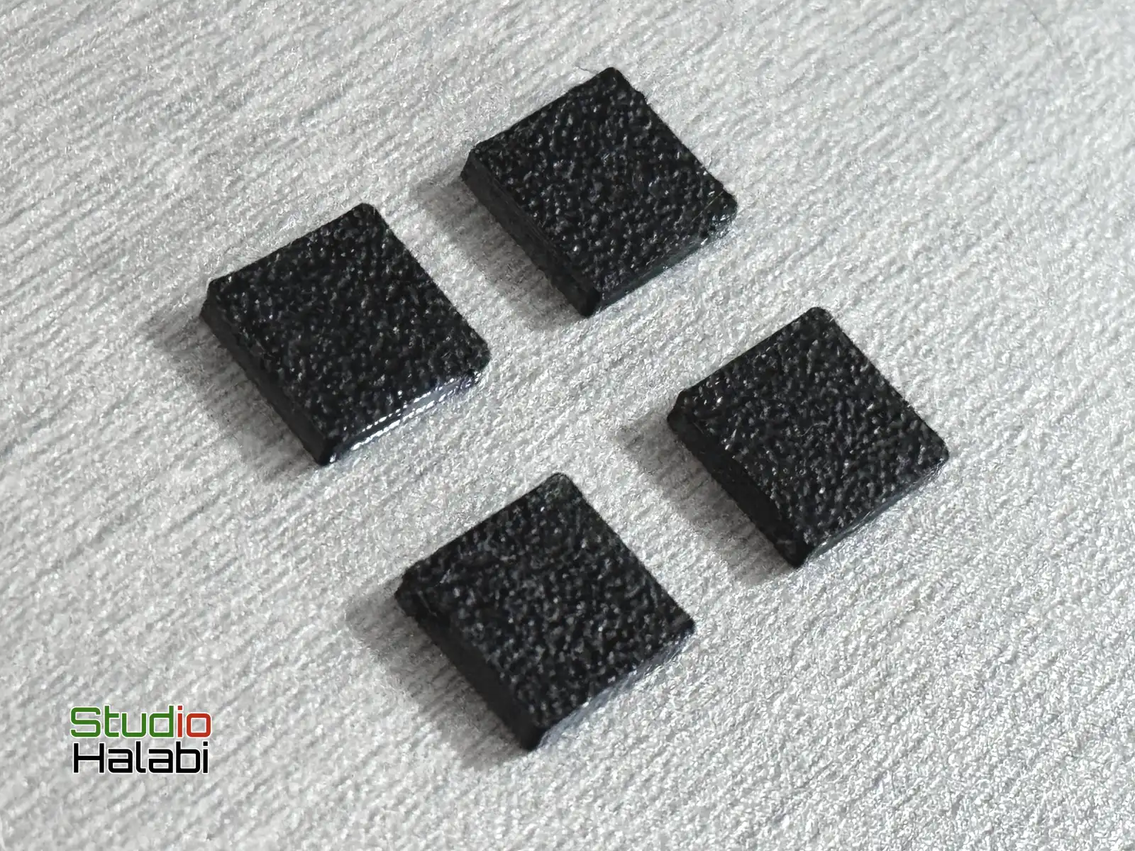 Rubber Feet for "Fat" PS3 Consoles - 3D Printed