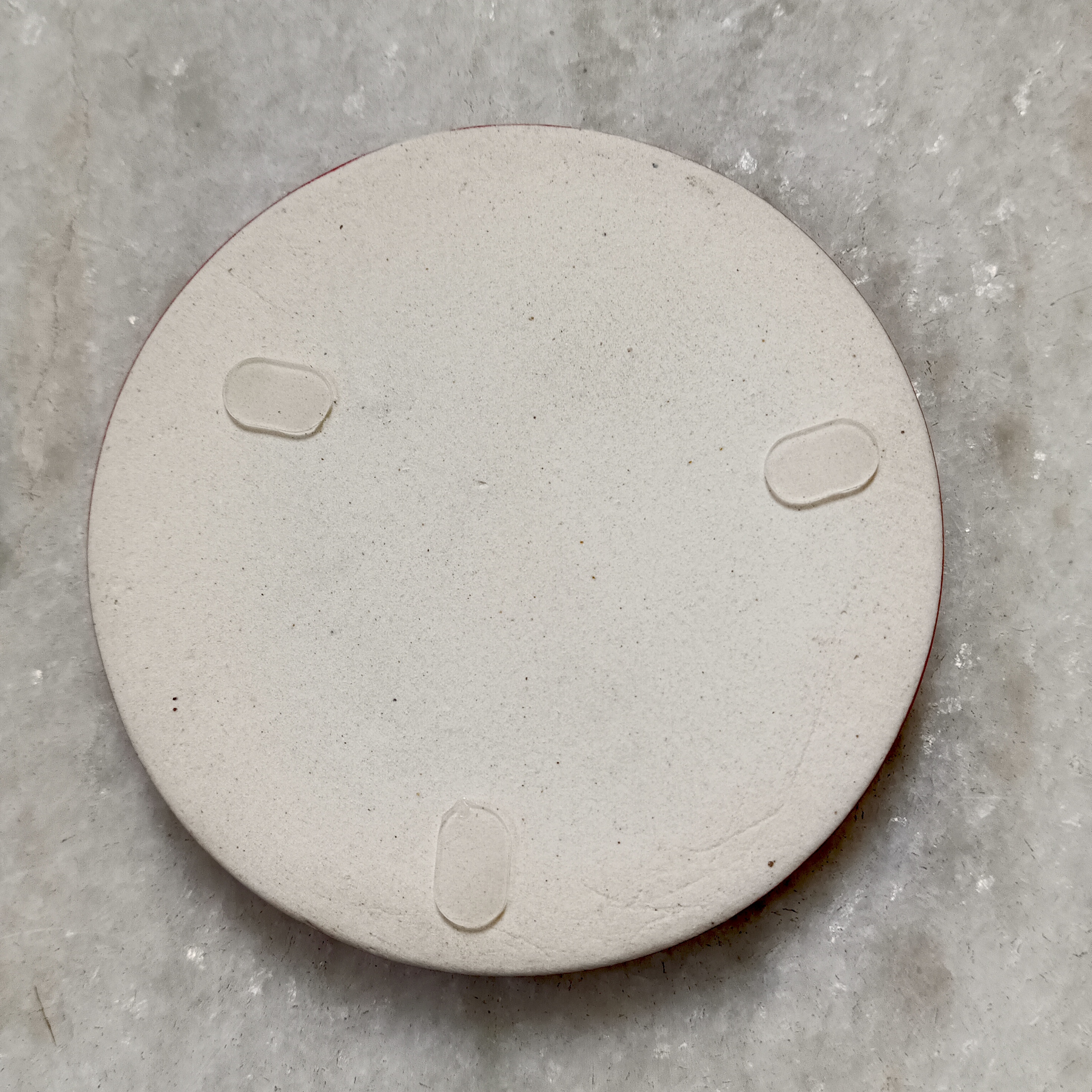 Hand-Painted Ceramic Coaster - Star