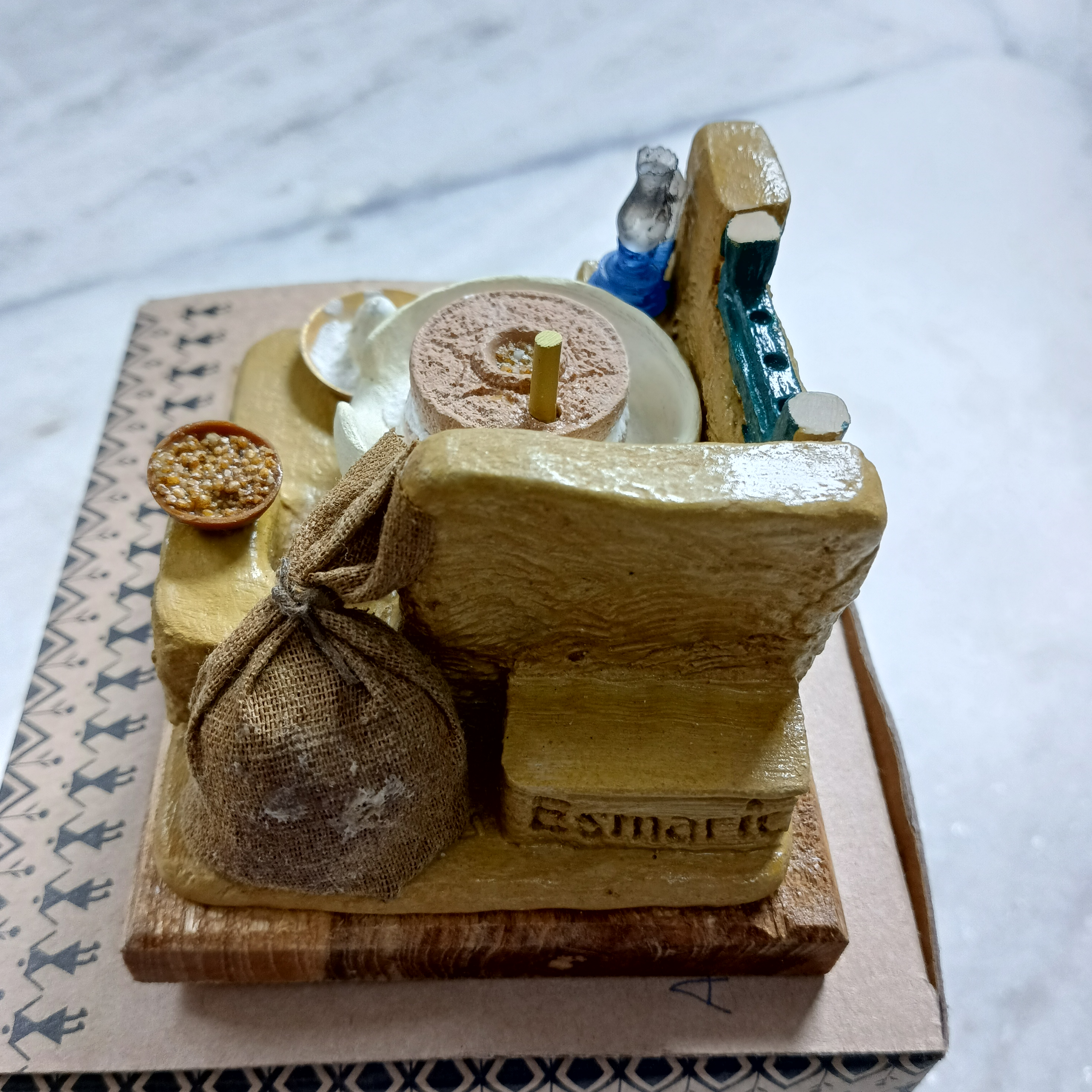 Aate ki Chakki Miniature Set