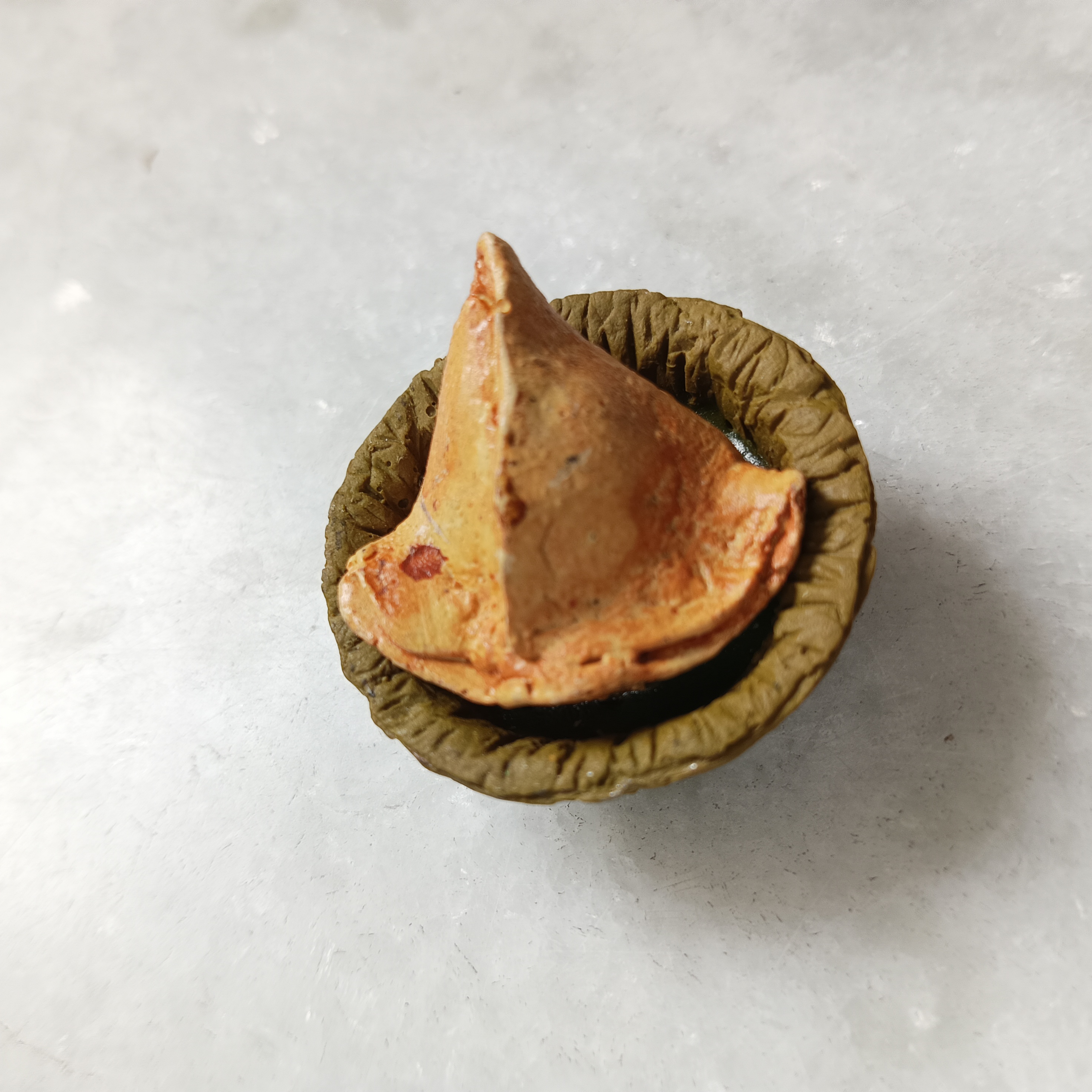 Miniature Samosa Fridge Magnet