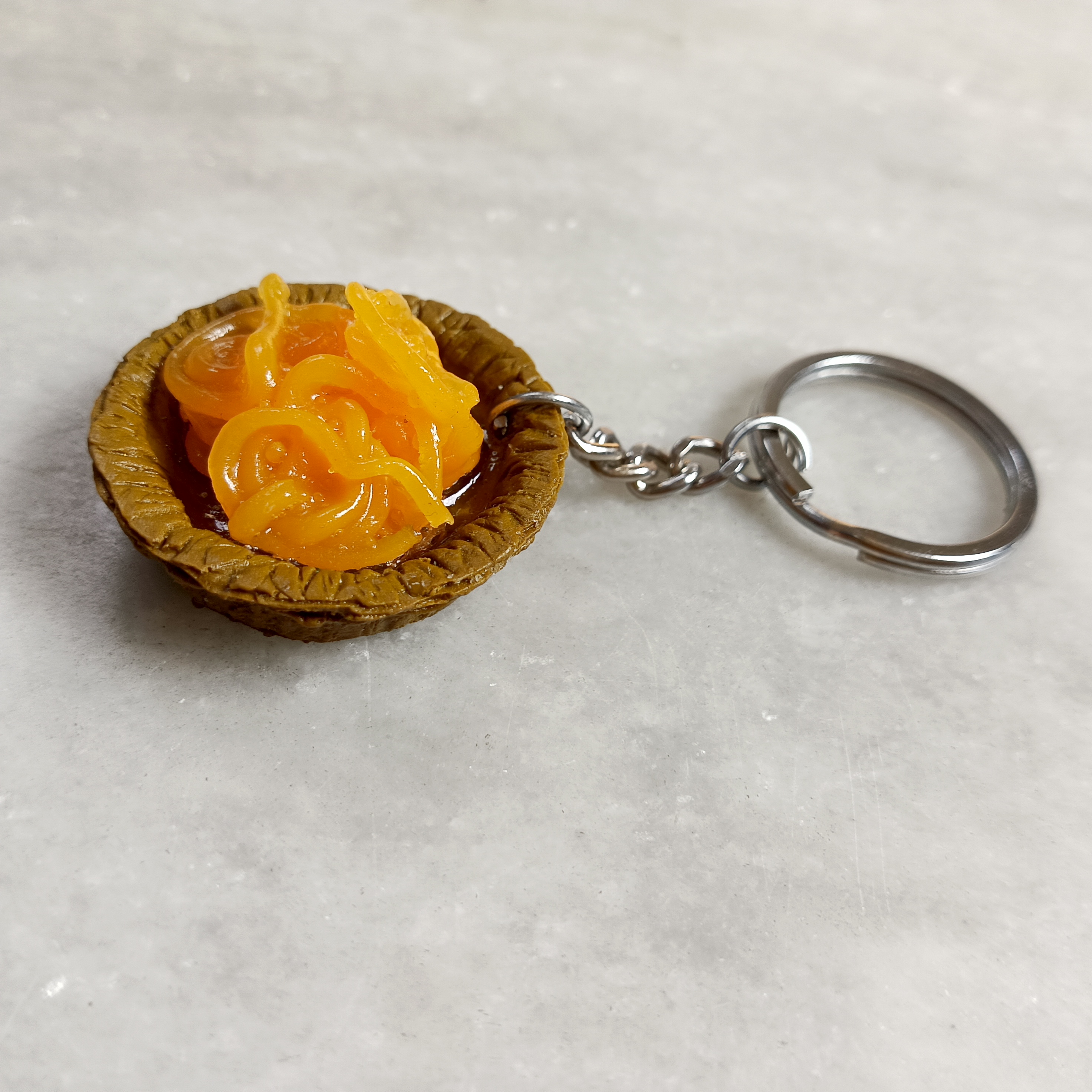 Miniature Jalebi Keychain