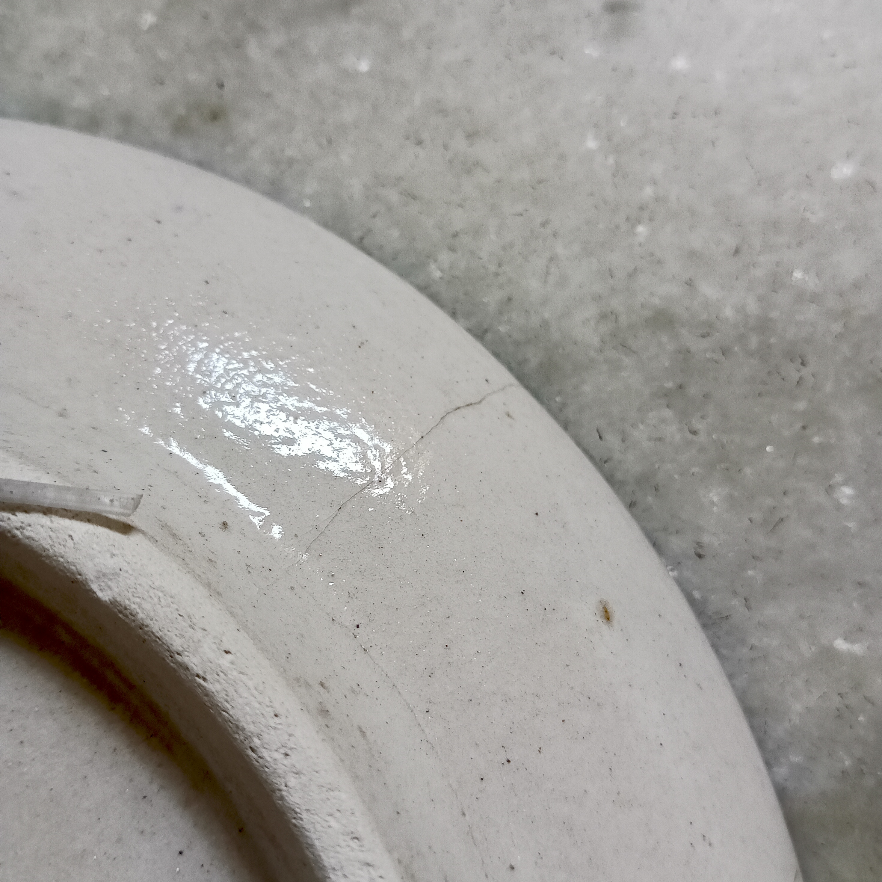 Hand-Painted Ceramic Plate - Blue White