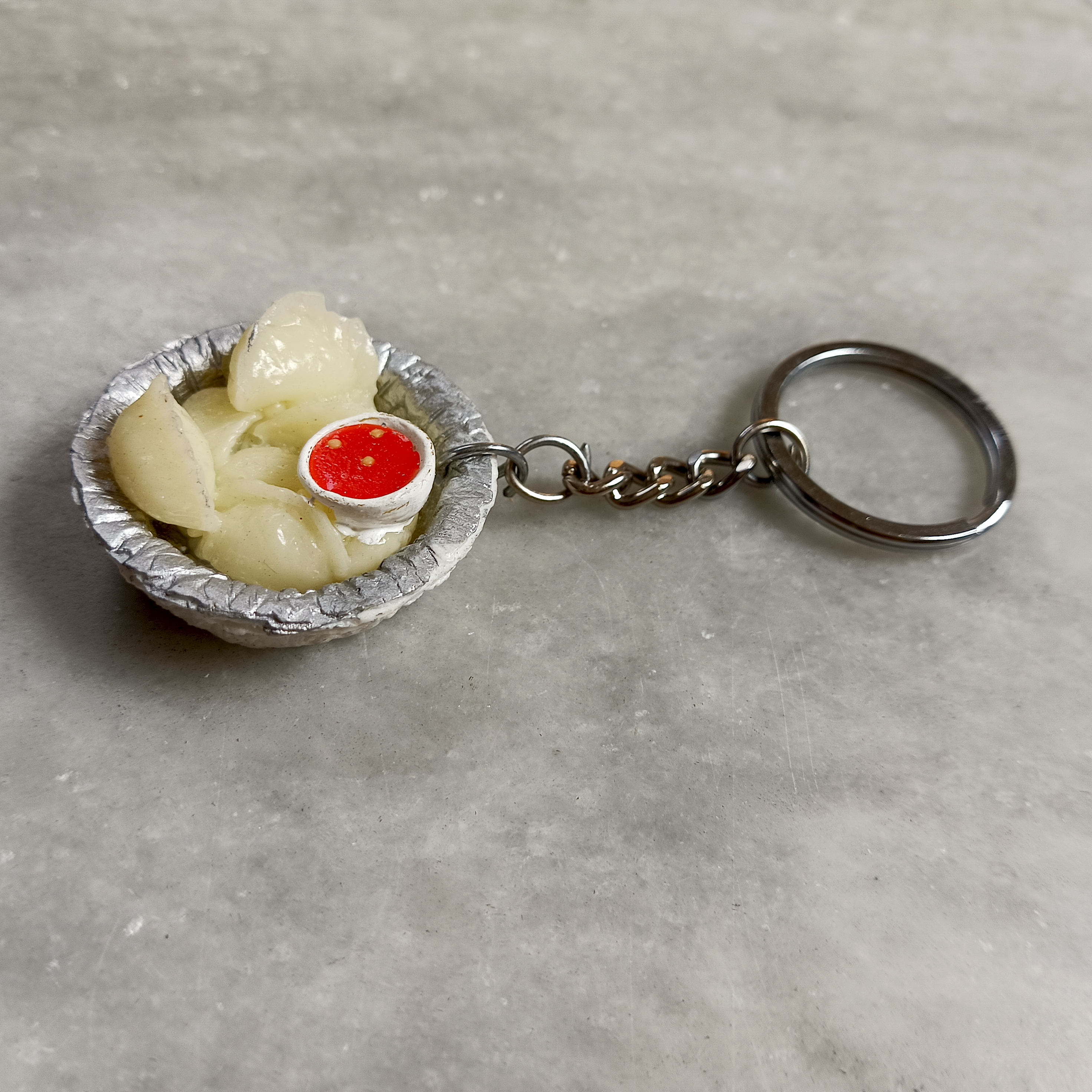 Miniature Momos Keychain