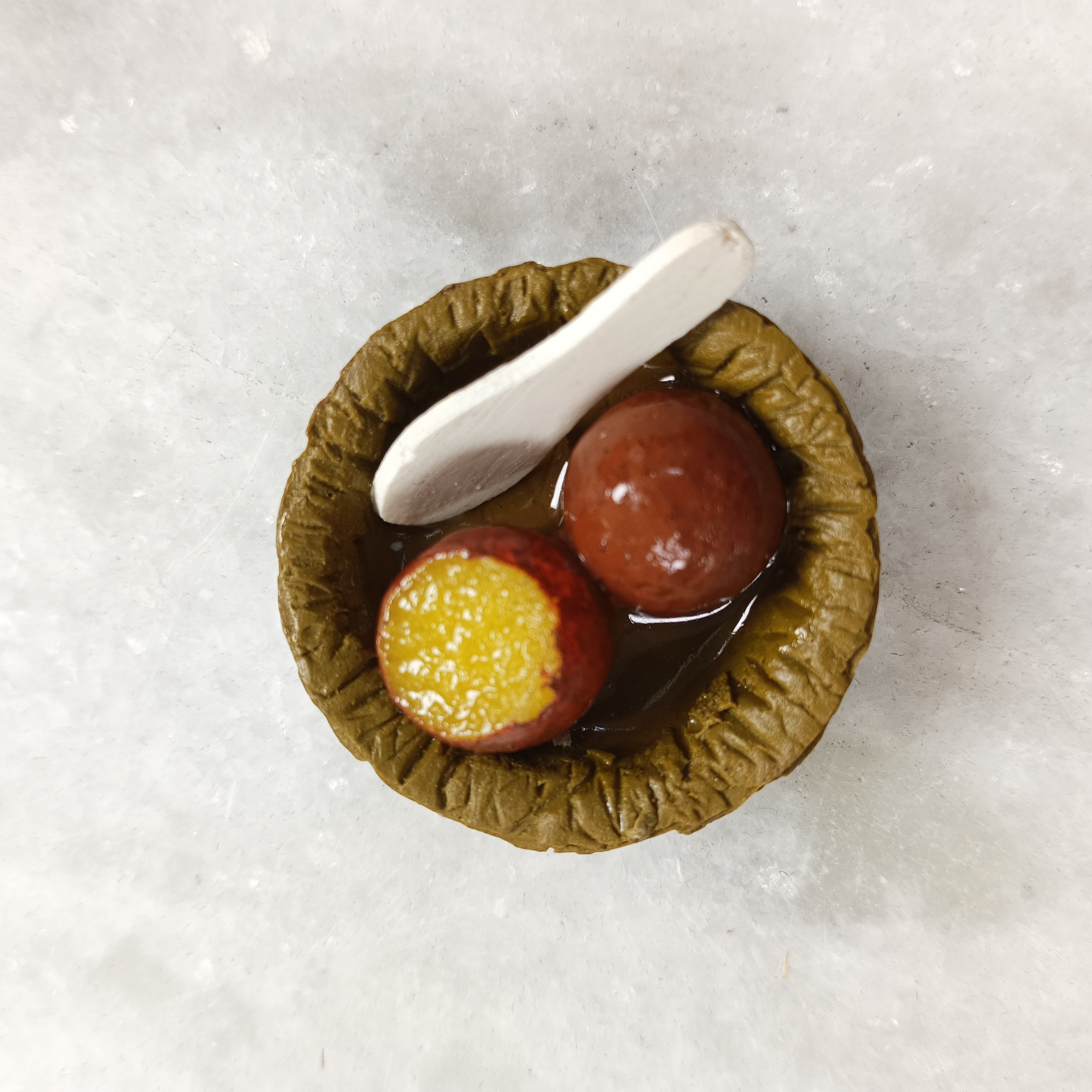 Miniature Gulab Jamun Fridge Magnet