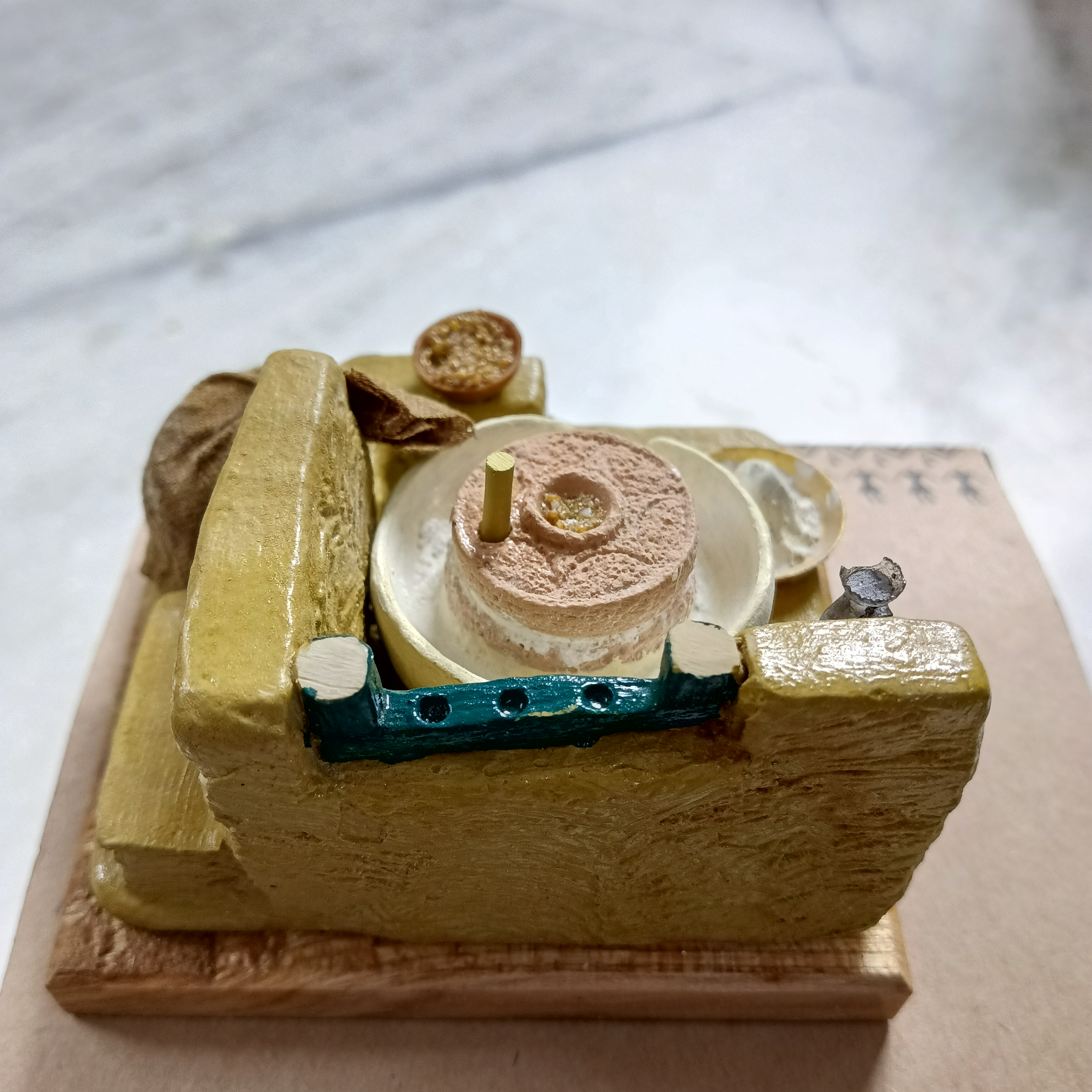 Aate ki Chakki Miniature Set