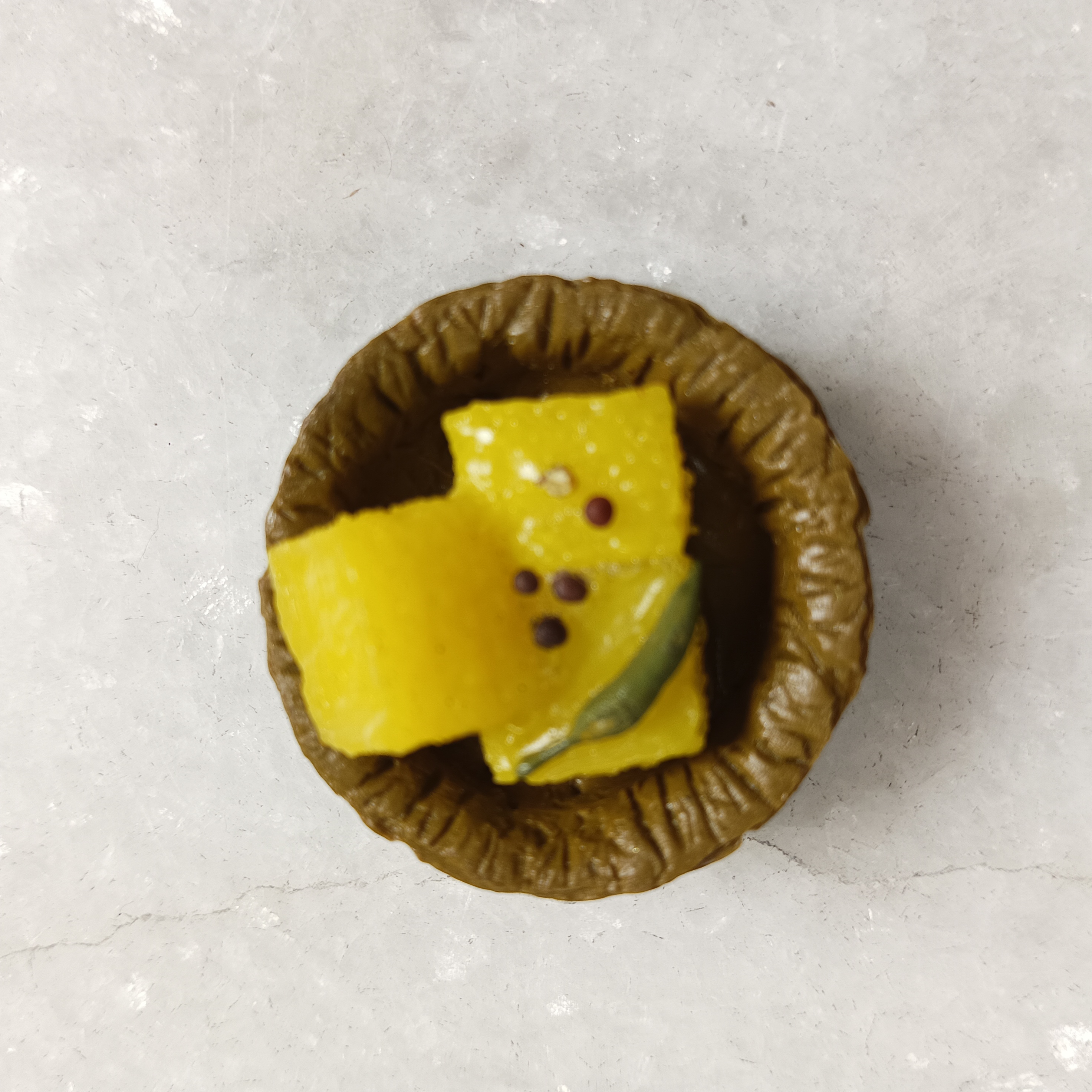 Miniature Dhokla Fridge Magnet