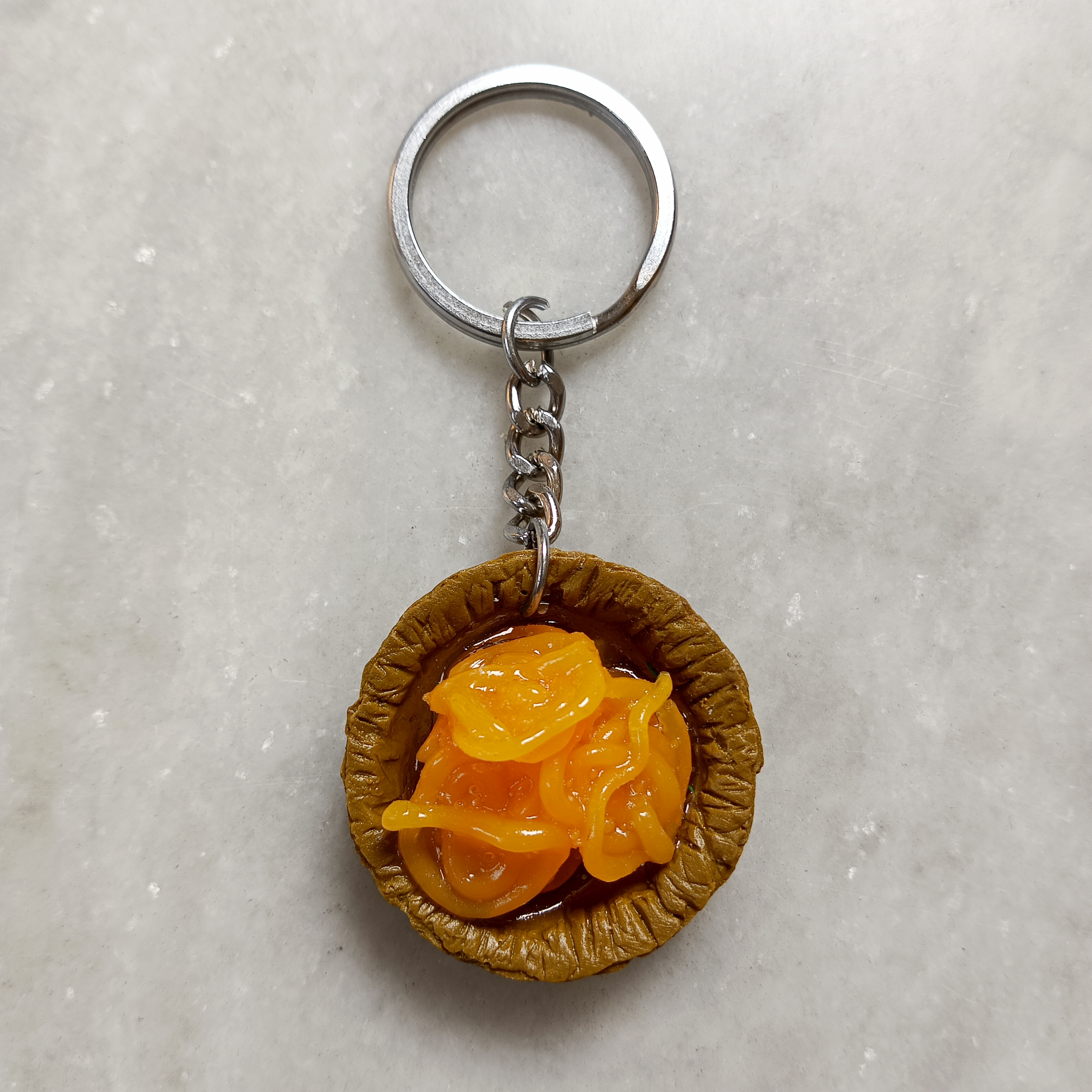 Miniature Jalebi Keychain