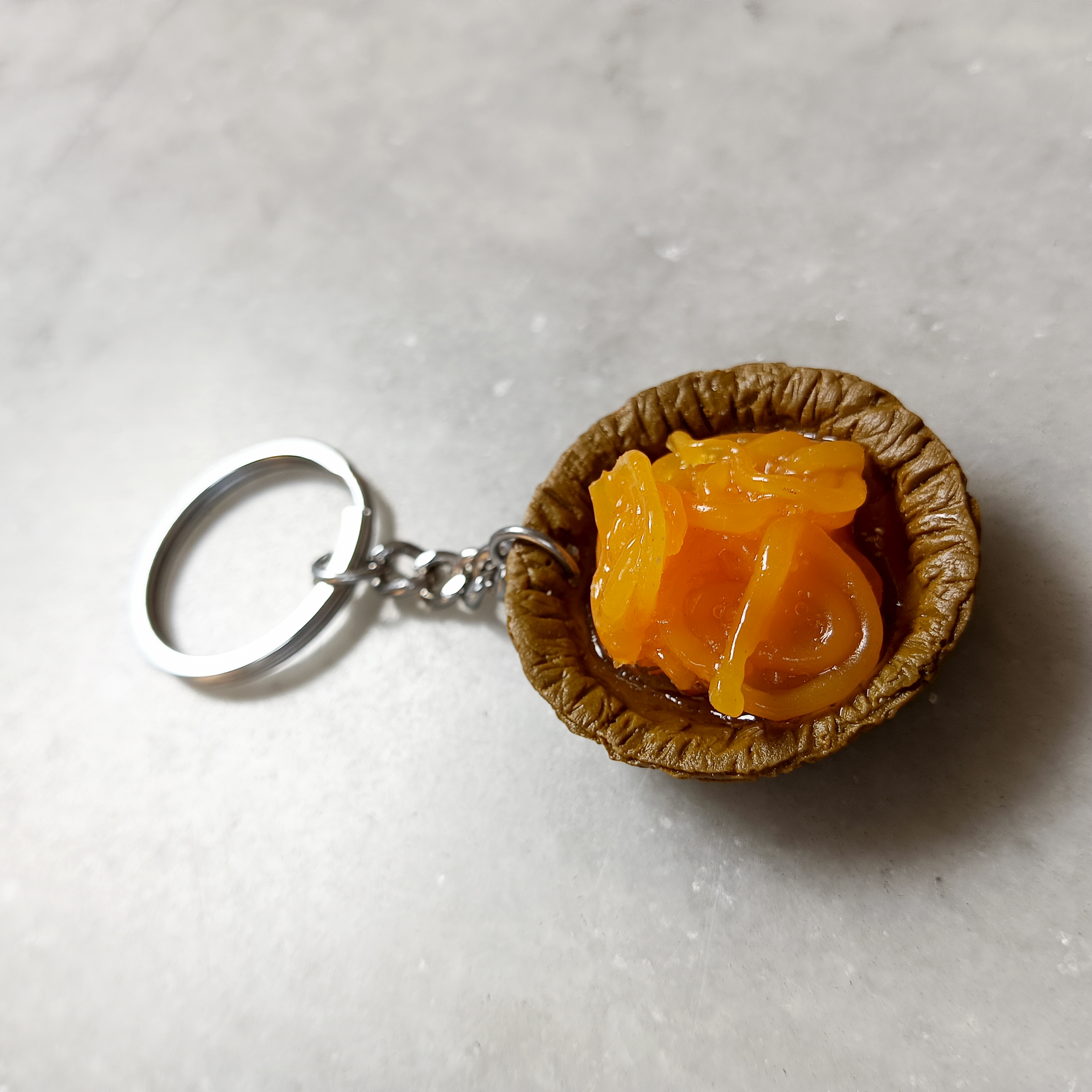 Miniature Jalebi Keychain