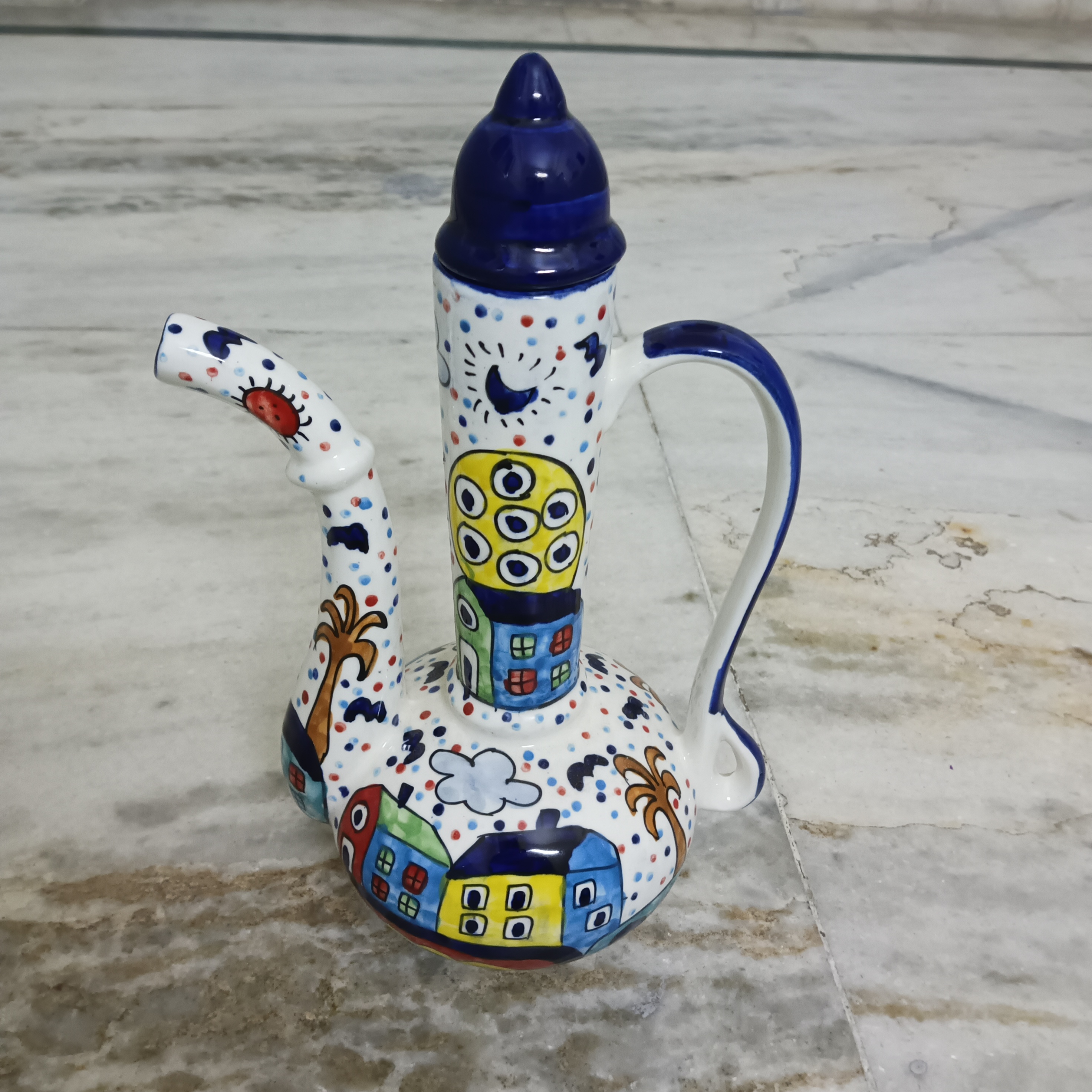 Handpainted Ceramic Tea Set