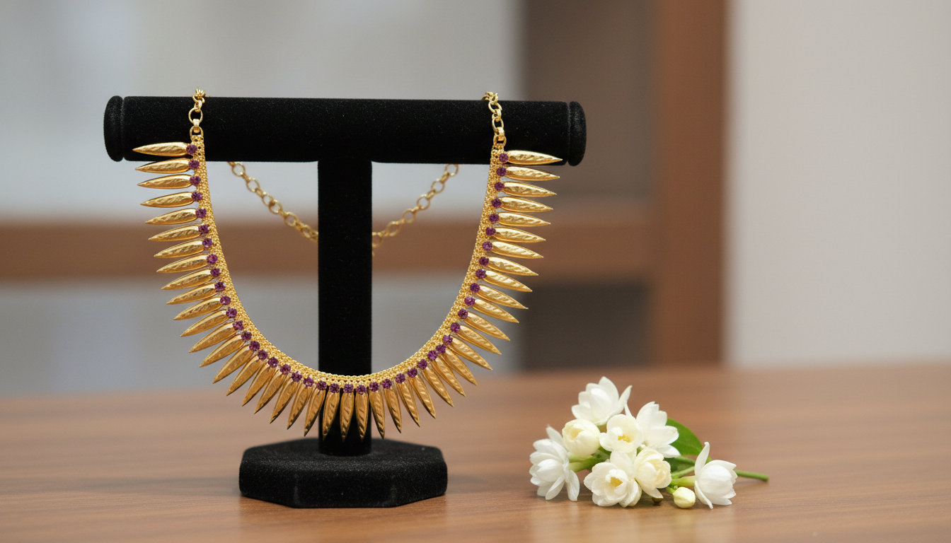 Mulla Mottu with Red Beads