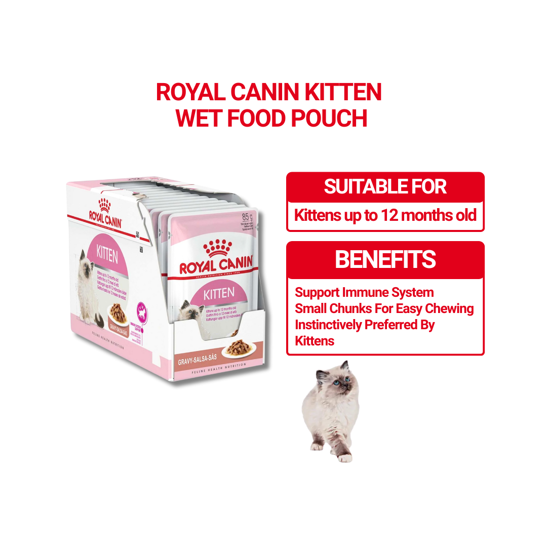 Royal Canin Kitten Wet Pouch (85gx12)