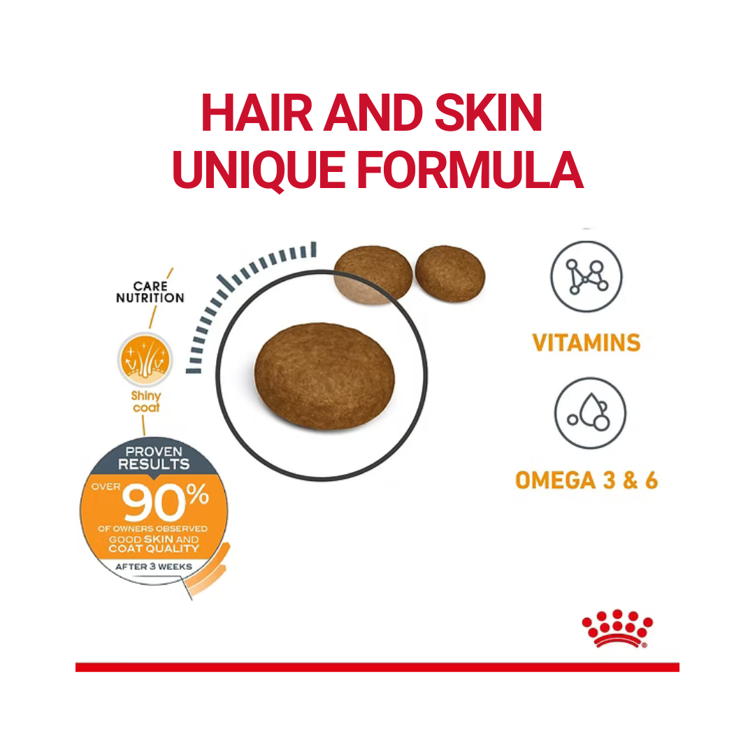 Royal Canin Hair and Skin Care Dry Food (2kg/4kg)