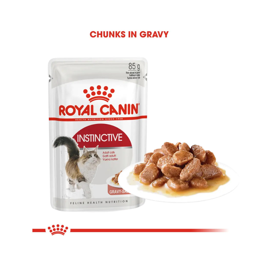Royal Canin Instinctive Gravy Wet Pouch (85gx12)