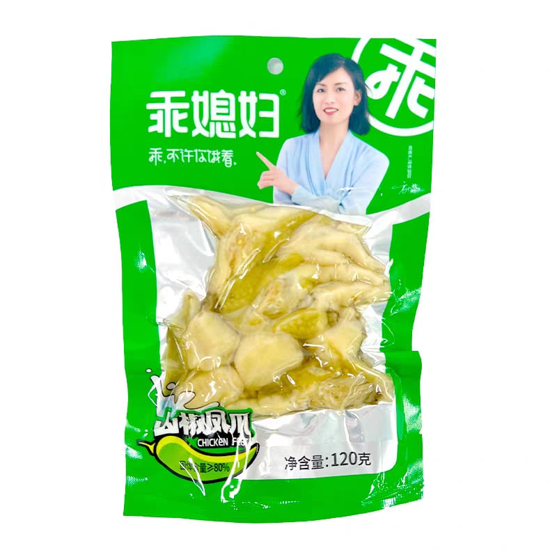 乖媳妇山椒凤爪 120G GoodWife Pepper Chicken Feet 120G