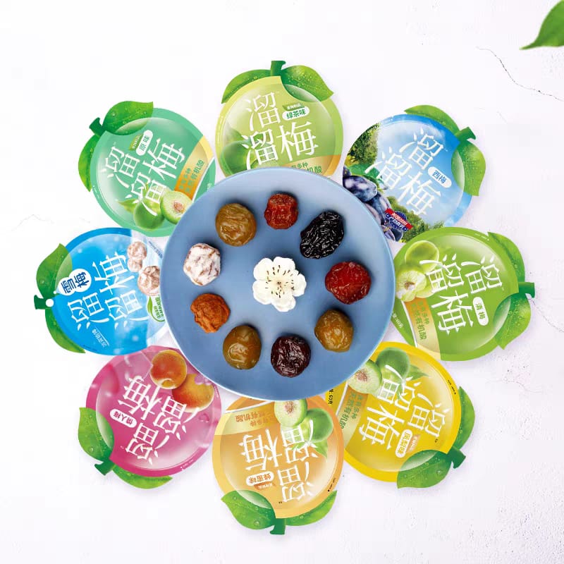 溜溜梅系列 60G LiuLiuMei Assorted Preserved Plums Pack 60G