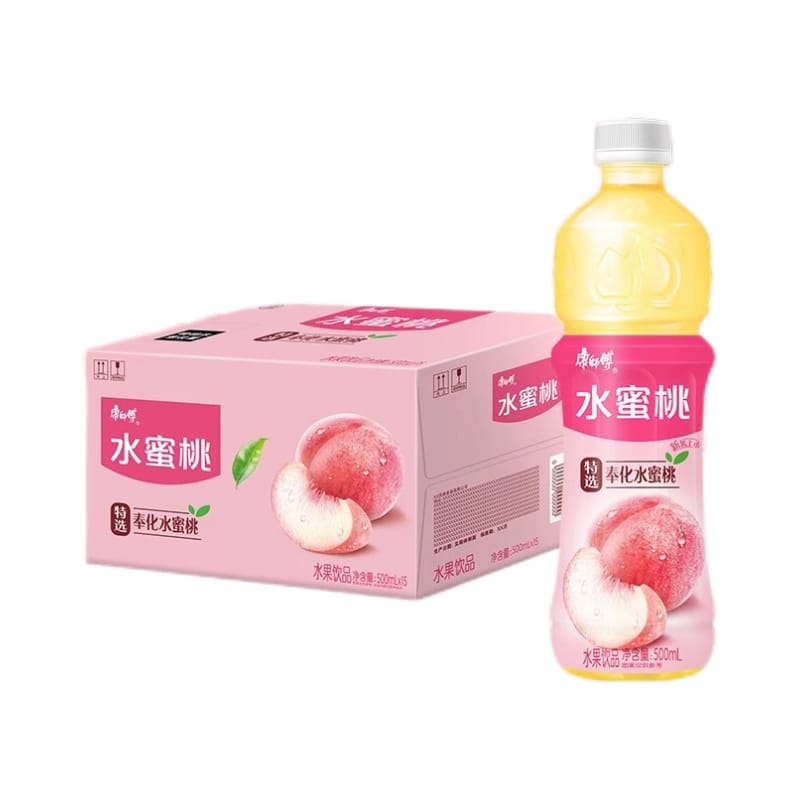 康师傅水蜜桃 500ML Master Kang Peach Juice 500ML