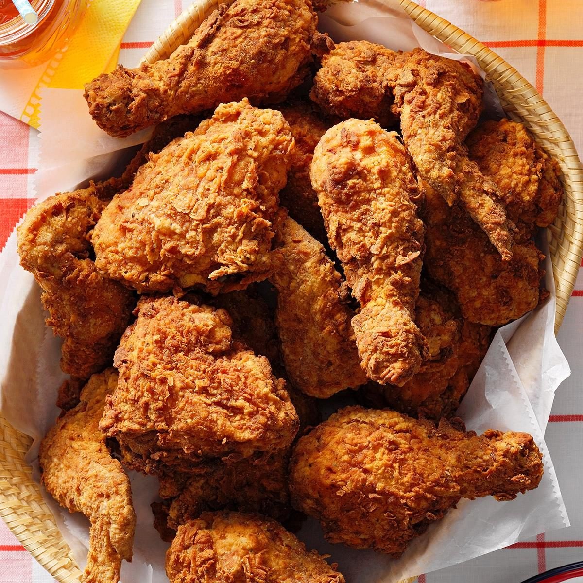 Crispy fried chicken