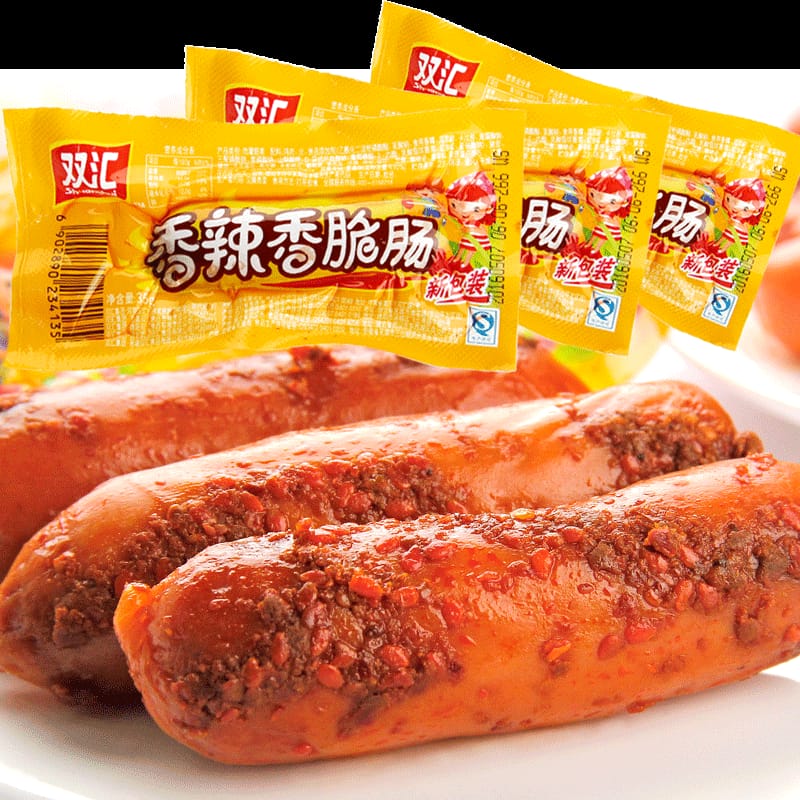 双汇香辣香脆肠 32G