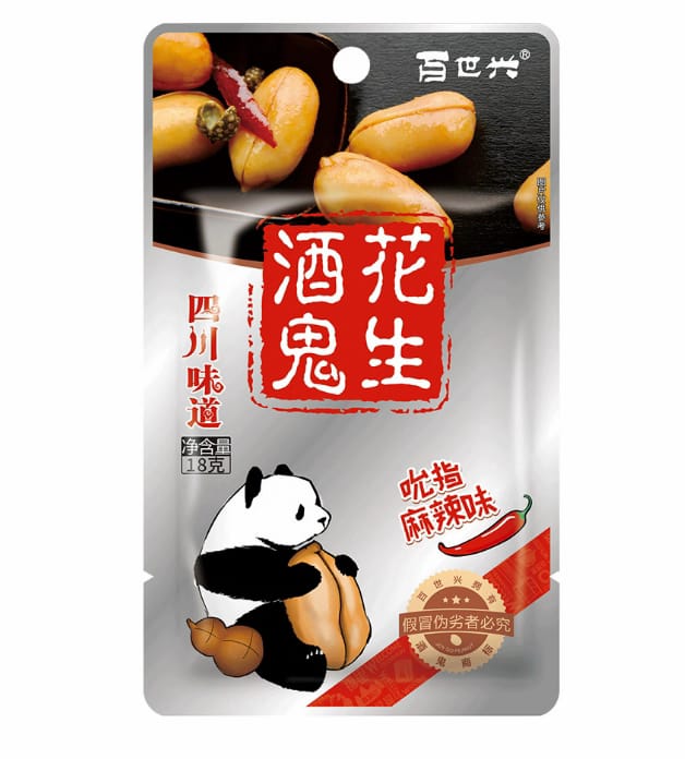 百世兴酒鬼花生系列18g BaiShiXing Drunkard's Peanuts Series 18G