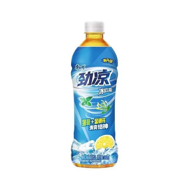 康师傅劲凉冰红茶 500ML Master Kang Ice Lemon Mint Tea 500ML