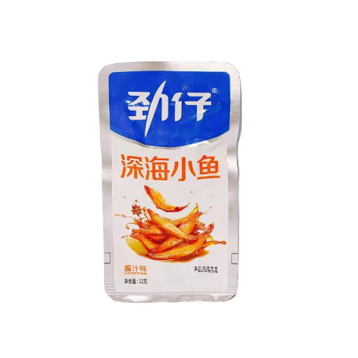 劲仔深海小鱼系列 12G JinZai Dried Small Fish Snack Series 12G