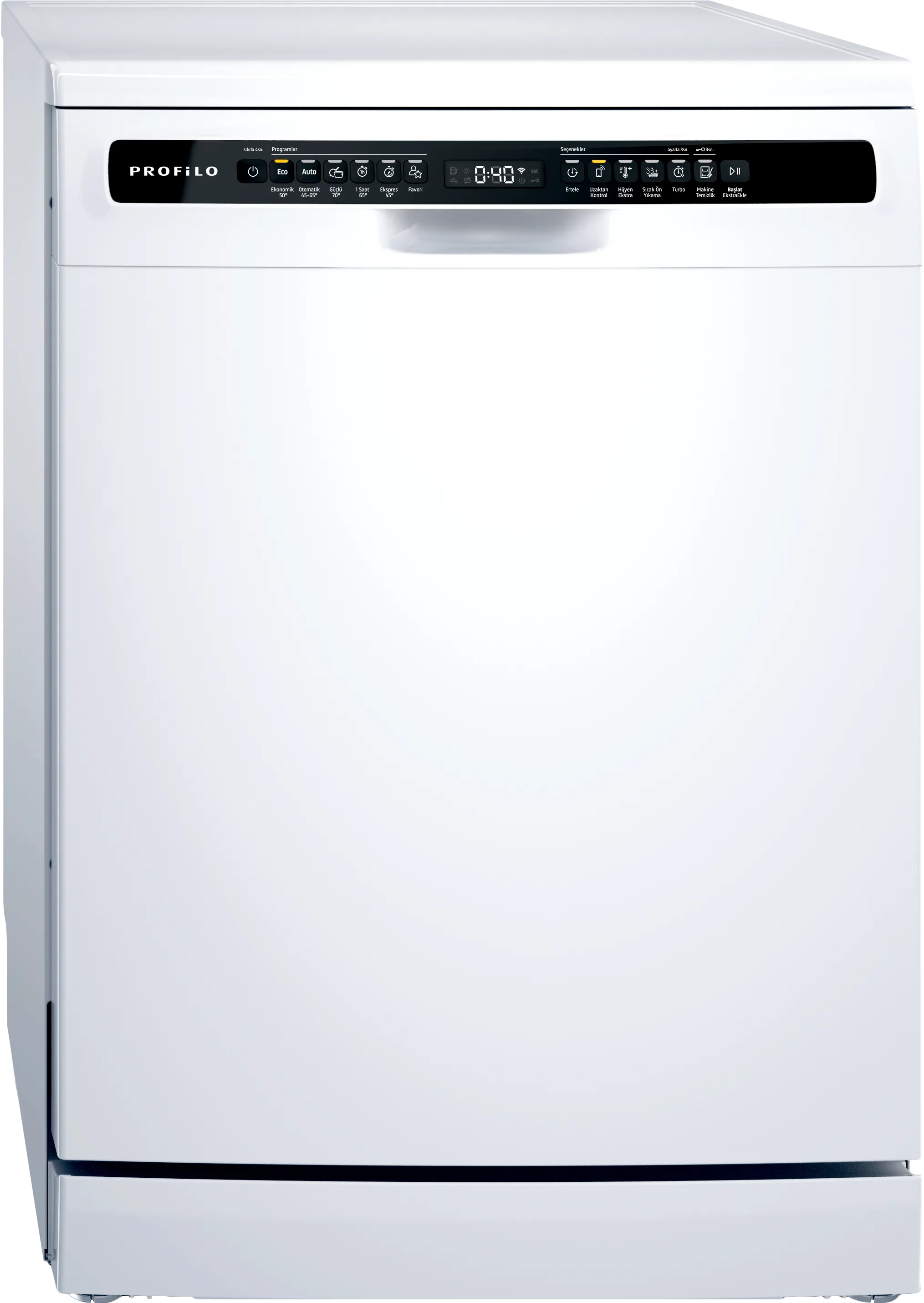 Profilo Bulaşık Makinesi BMS623V1 6 Program Wi-Fi Beyaz