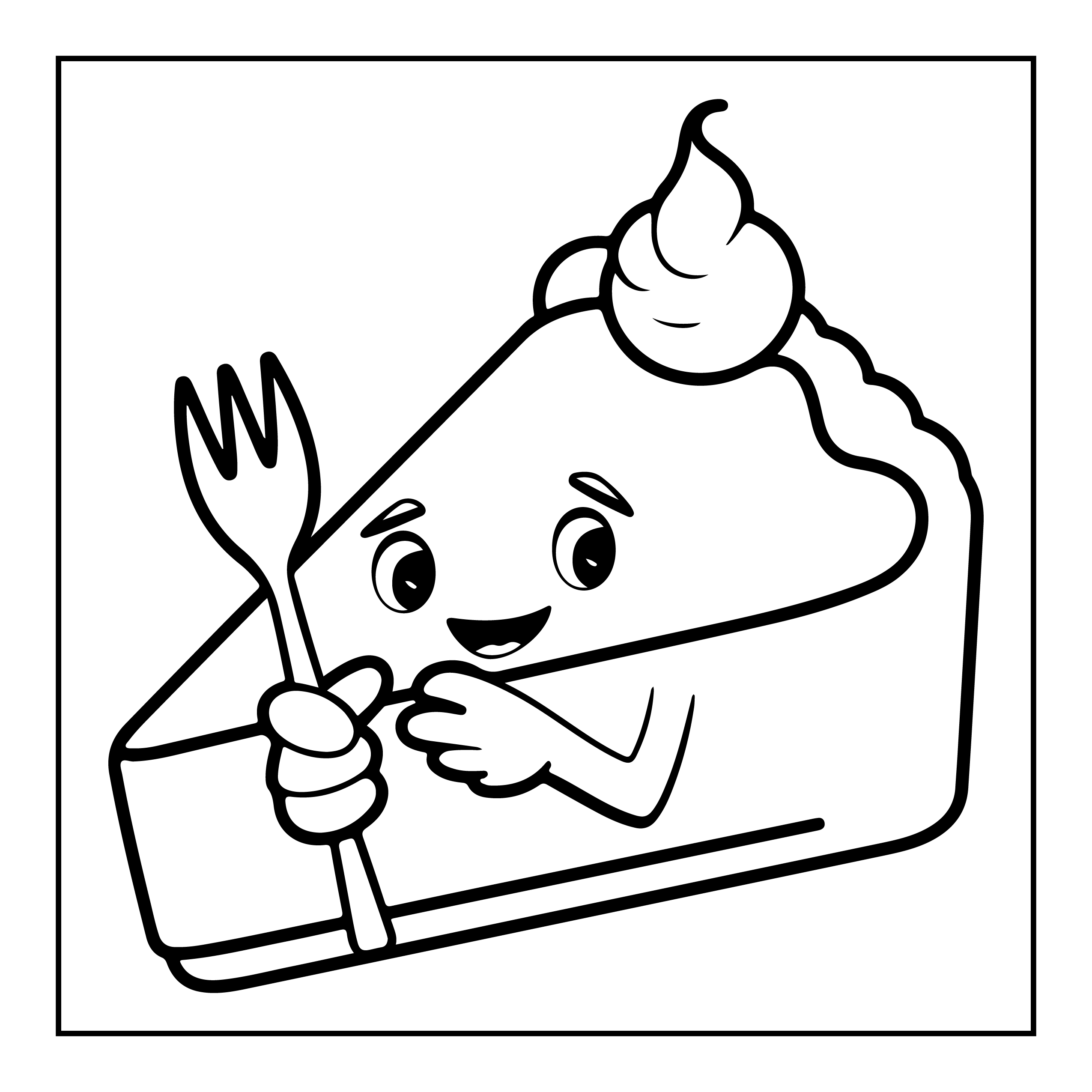 Kawaii World Coloring Book for Kids (PDF) – 93 Bold & Easy Pages