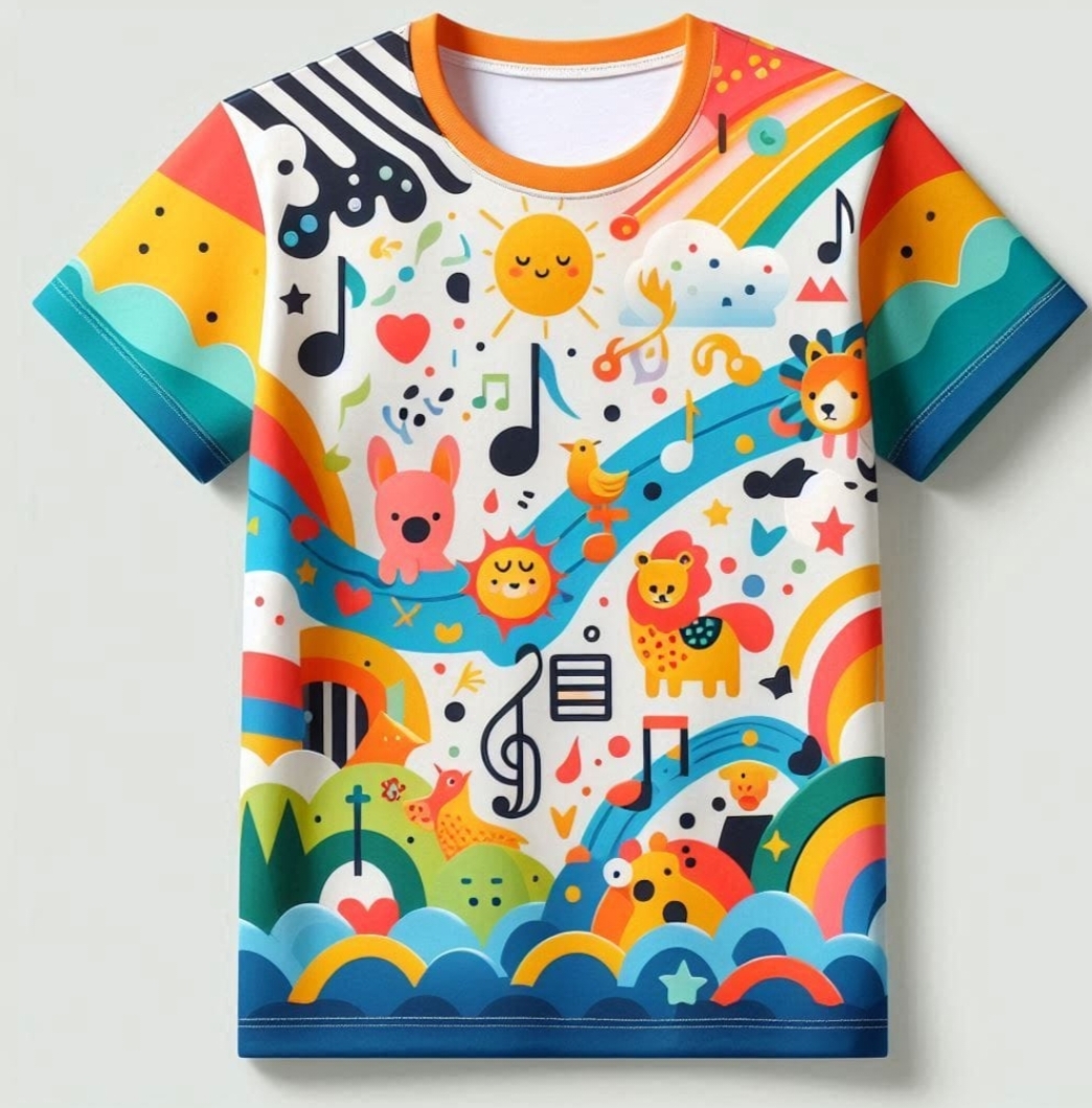 DoodleVibe Kids Premium T-Shirt