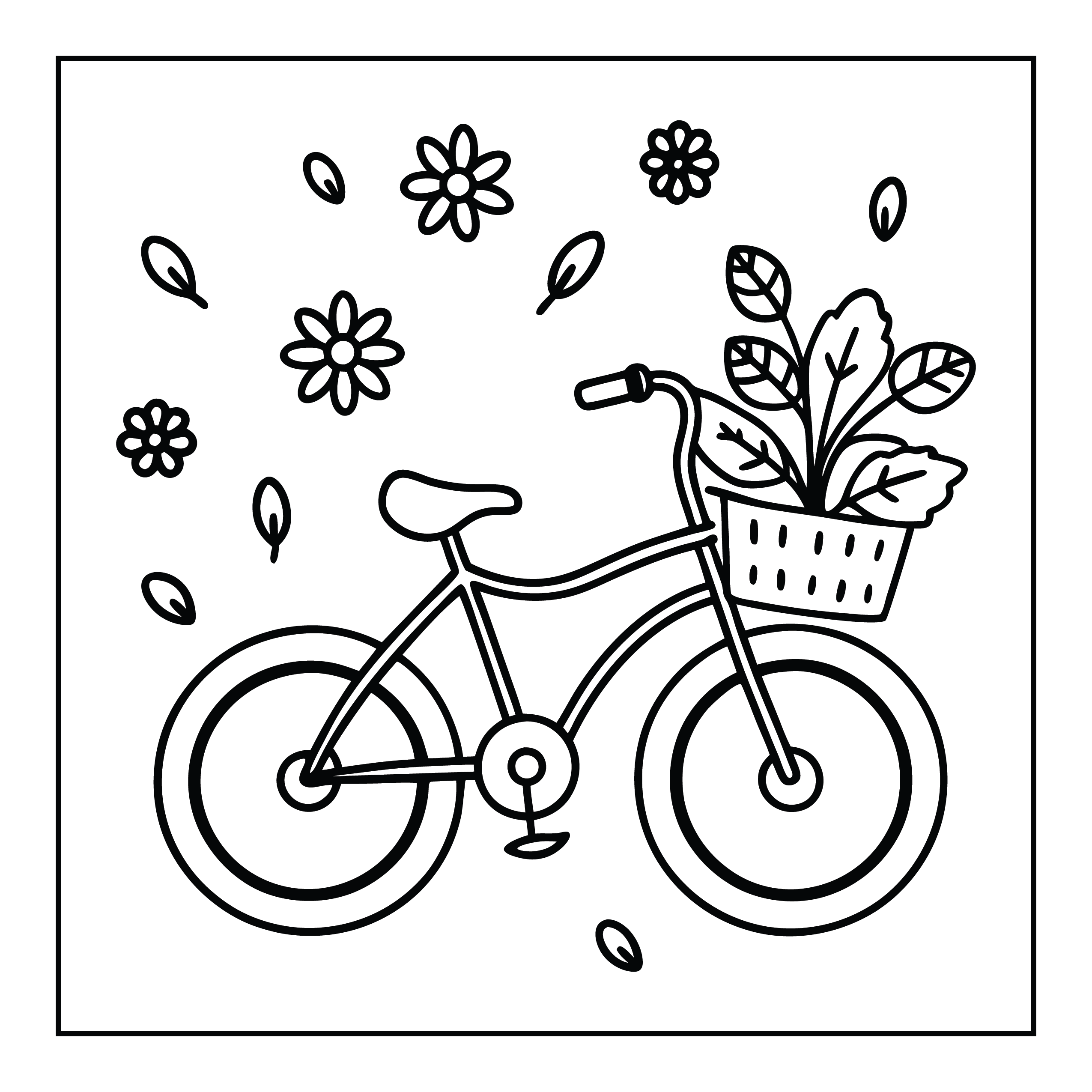 Everyday Cute Things Coloring Book for Kids (PDF) – 63 Bold & Easy Pages