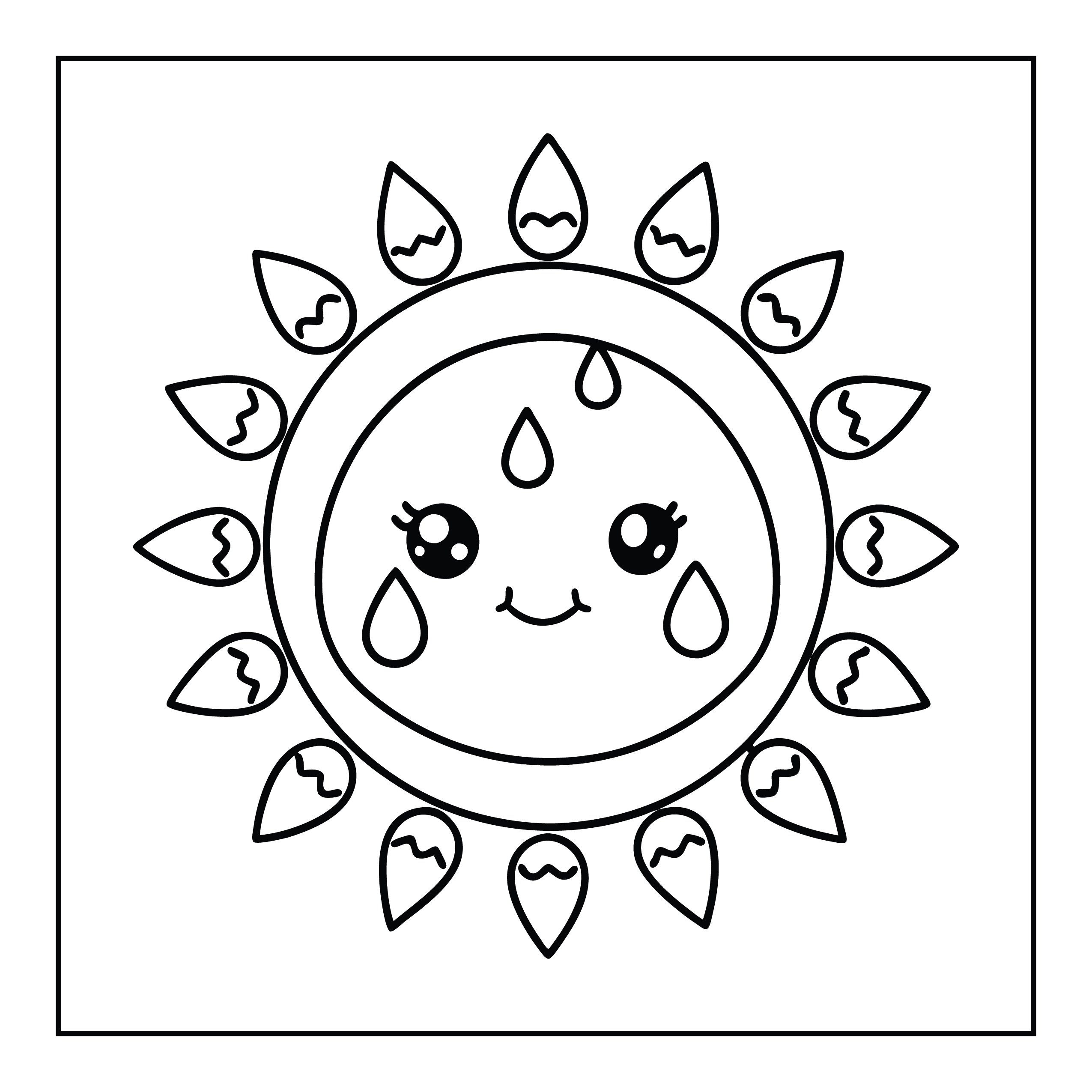 Mandala Coloring Book for Kids (PDF) – 90 Bold & Easy Pages