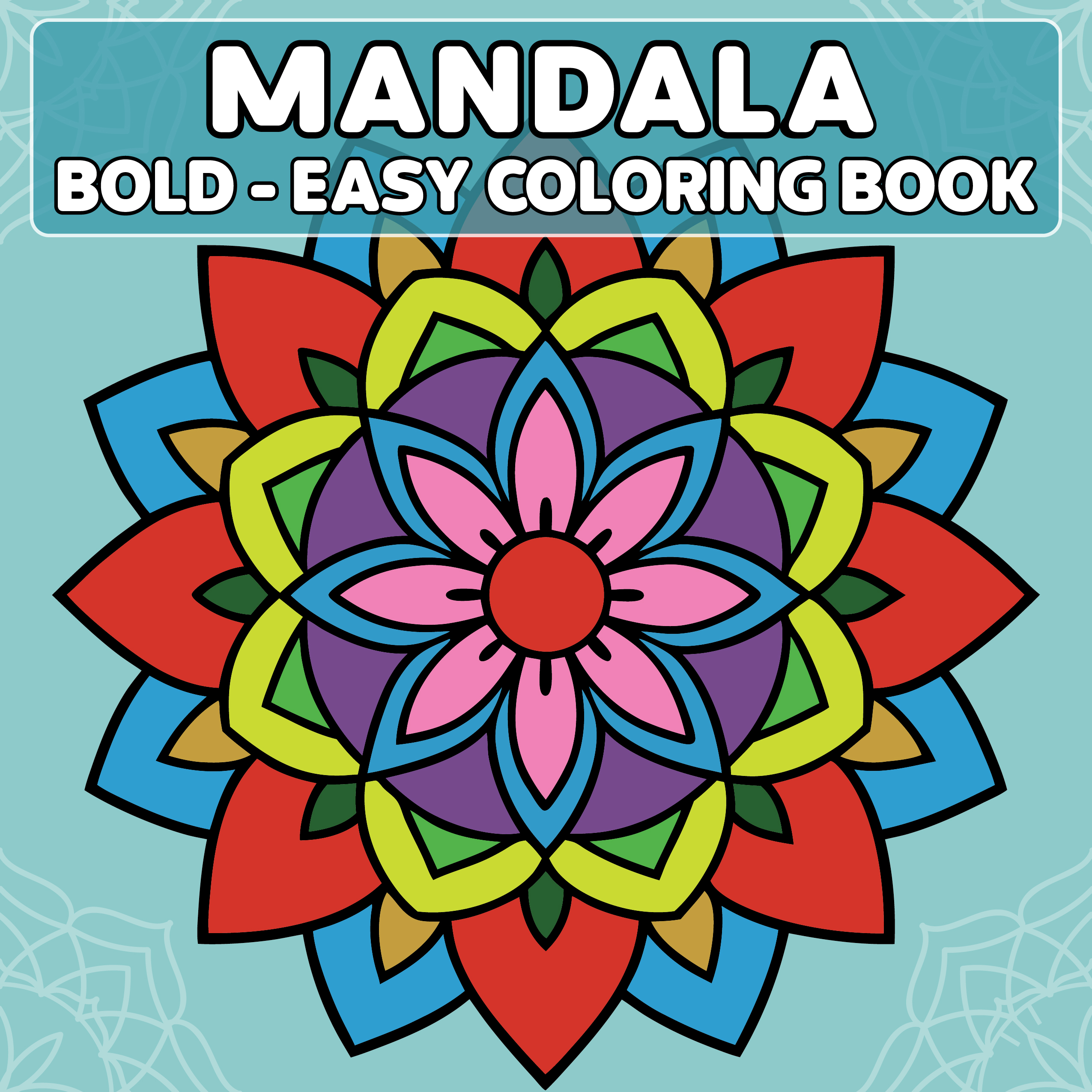 Mandala Coloring Book for Kids (PDF) – 90 Bold & Easy Pages