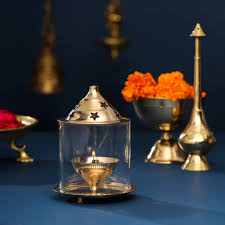Brass Decorative Oil Lamp