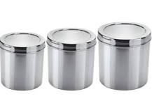 Stainless Steel Canister Set