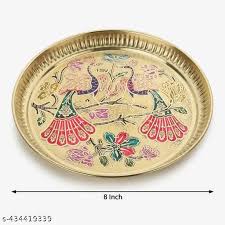 Handcrafted Brass Decorative Plate