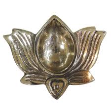 Brass Lotus Diya